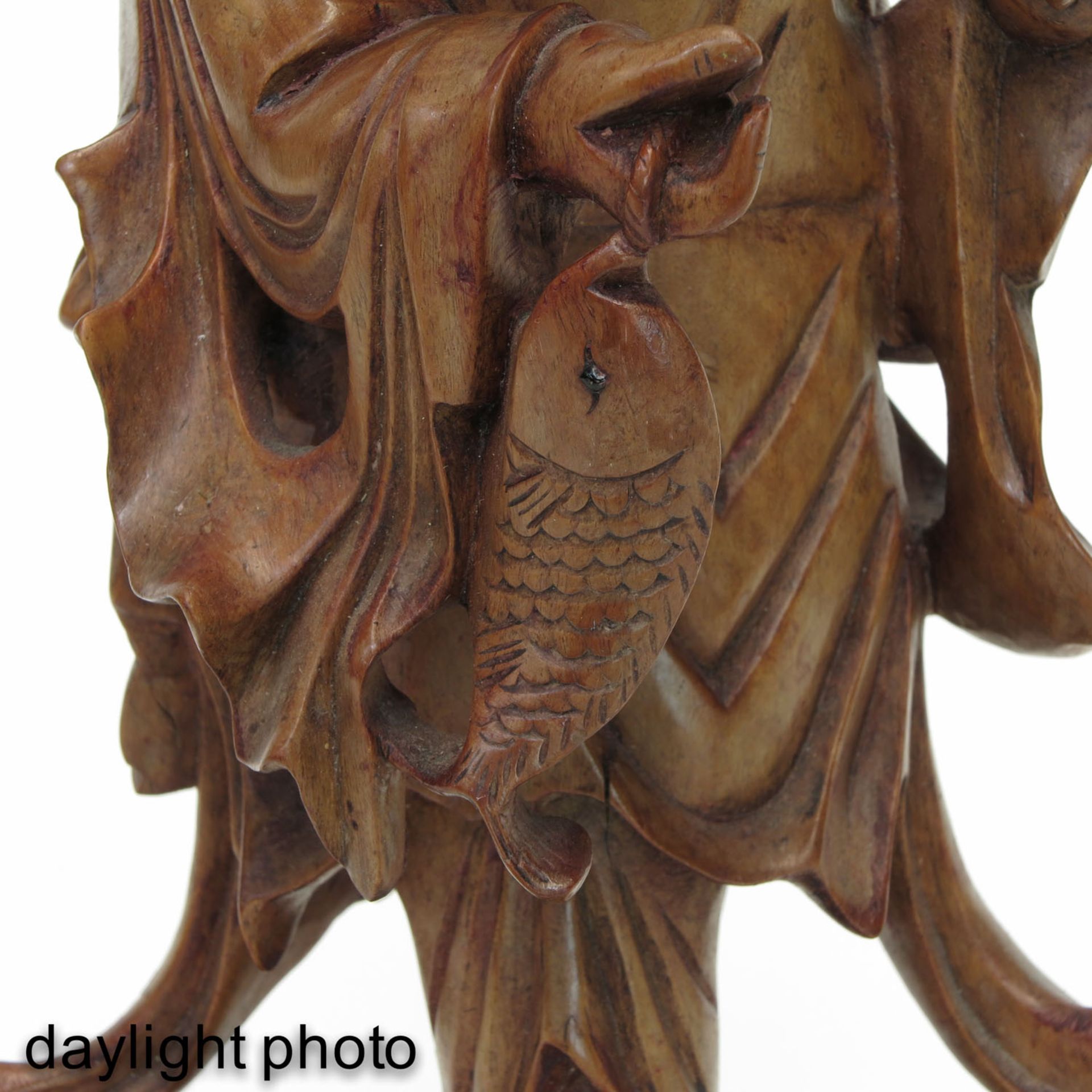 A Carved Wood Sculpture - Image 9 of 10