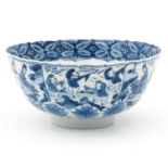 A Blue and White Bowl