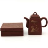 A Yixing Teapot and Box