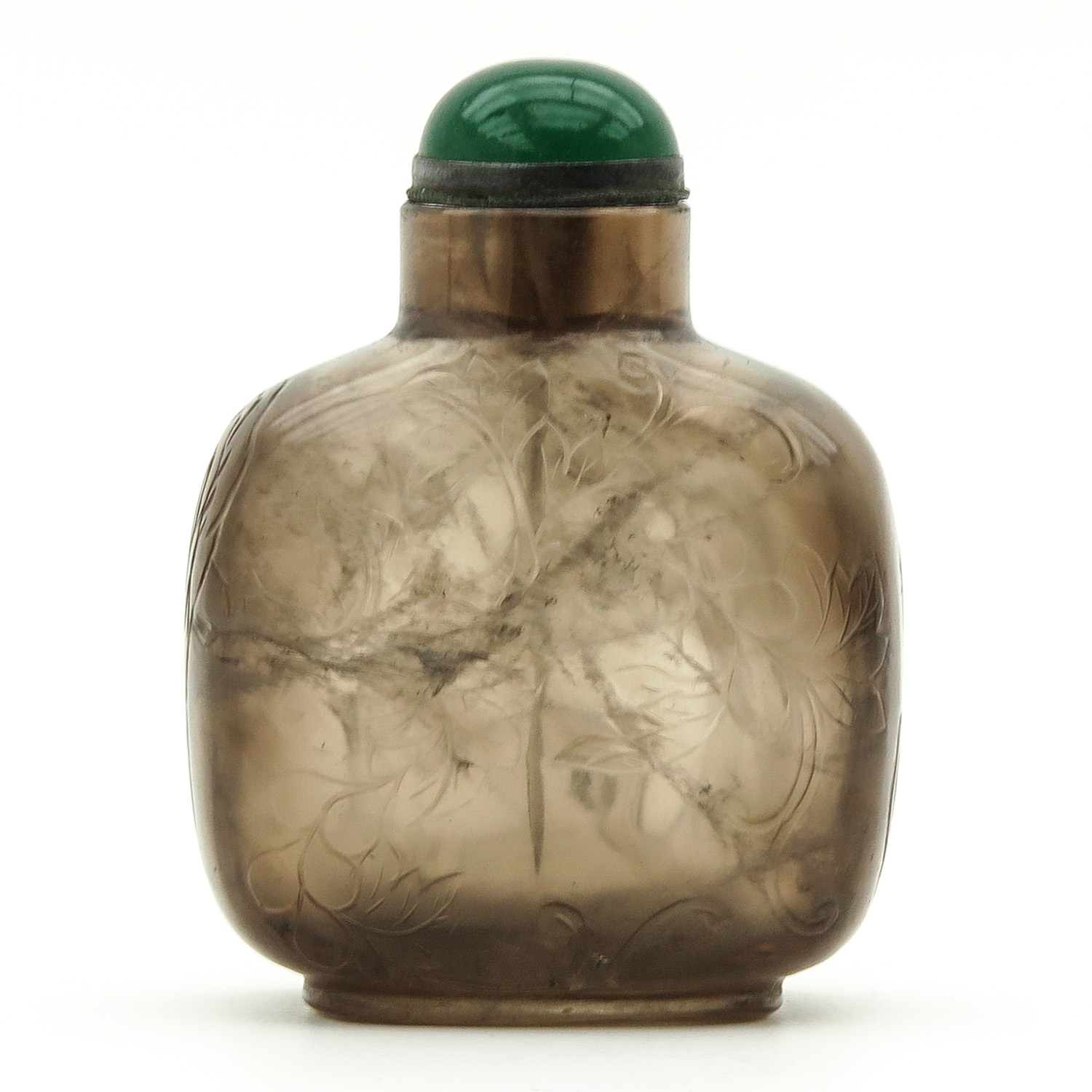 A Smoky Quartz Snuff Bottle - Image 3 of 10