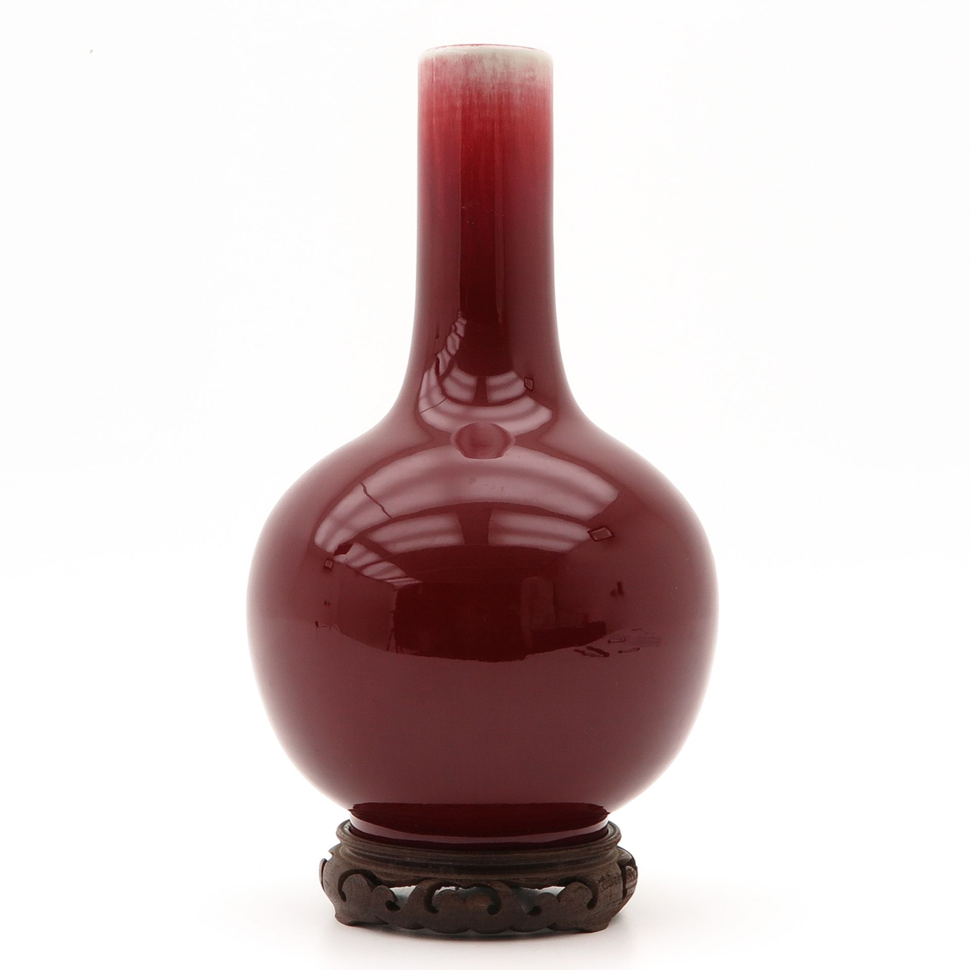 A Sang de Boeuf Vase - Image 4 of 9