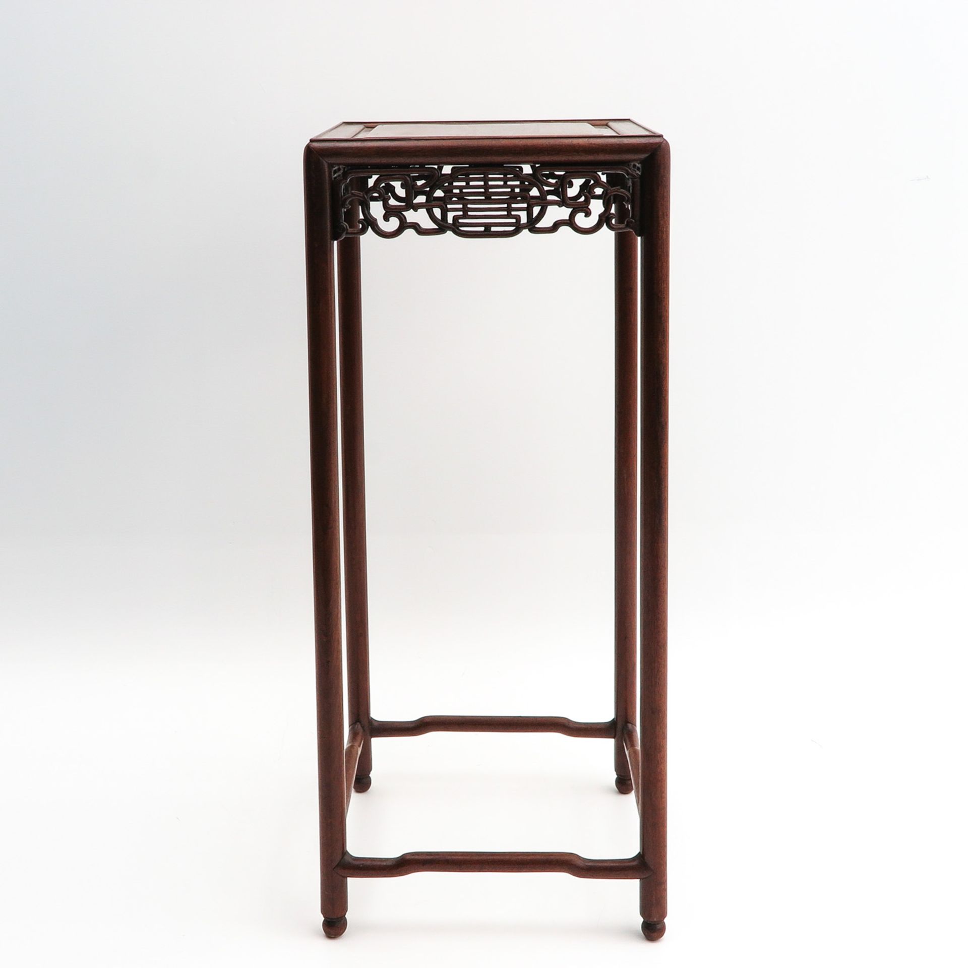 A Carved Wood Side Table - Image 2 of 8