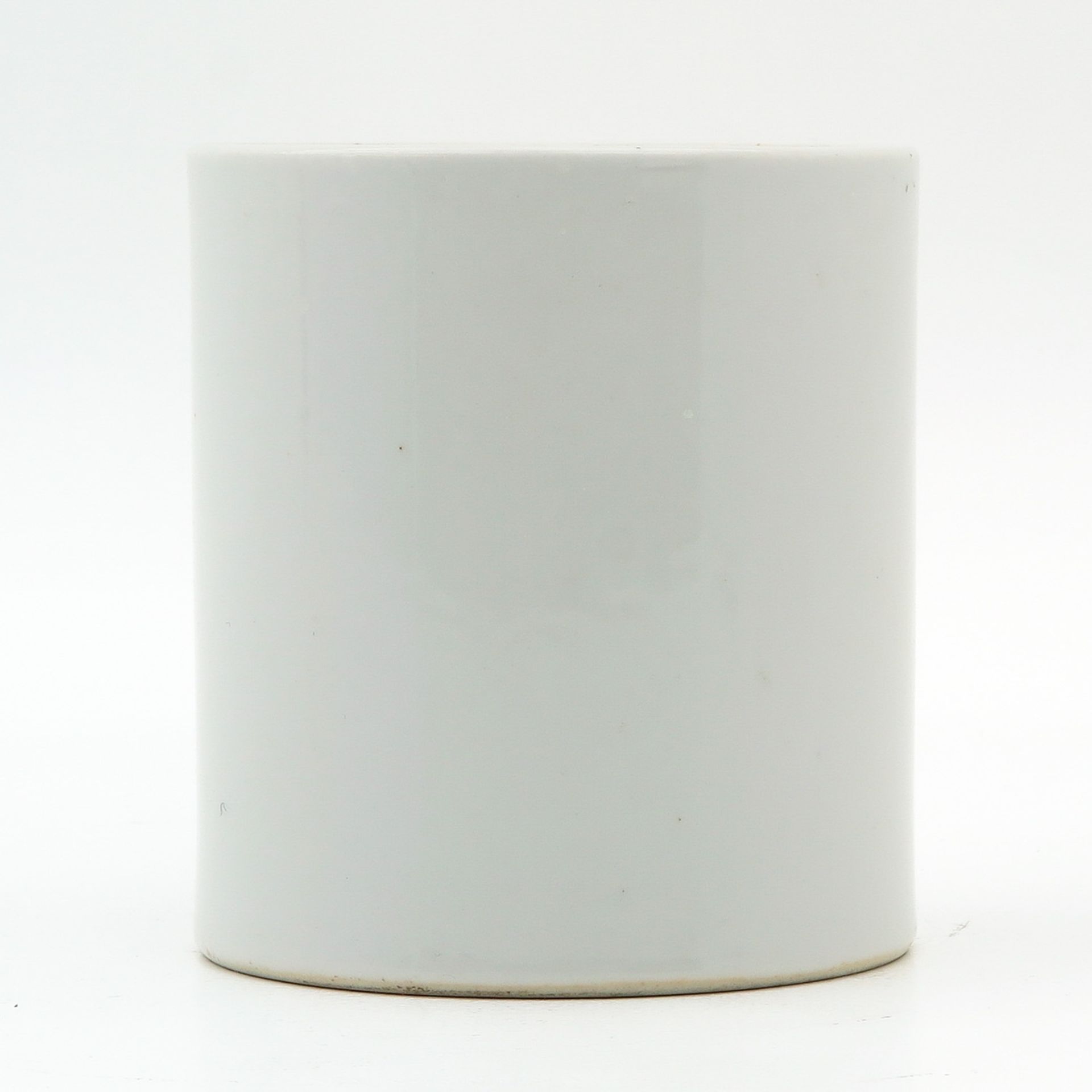 A Polychrome Decor Brush Pot - Image 3 of 10