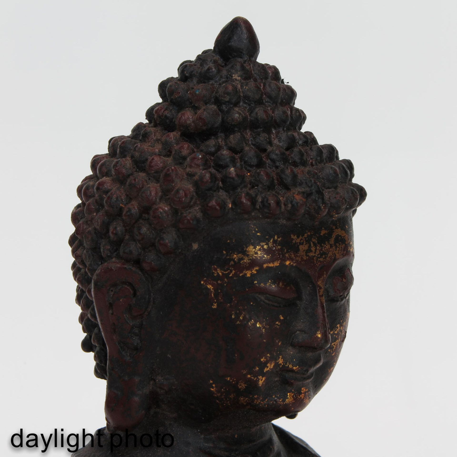 A Bronze Buddha Sculpture - Image 10 of 10