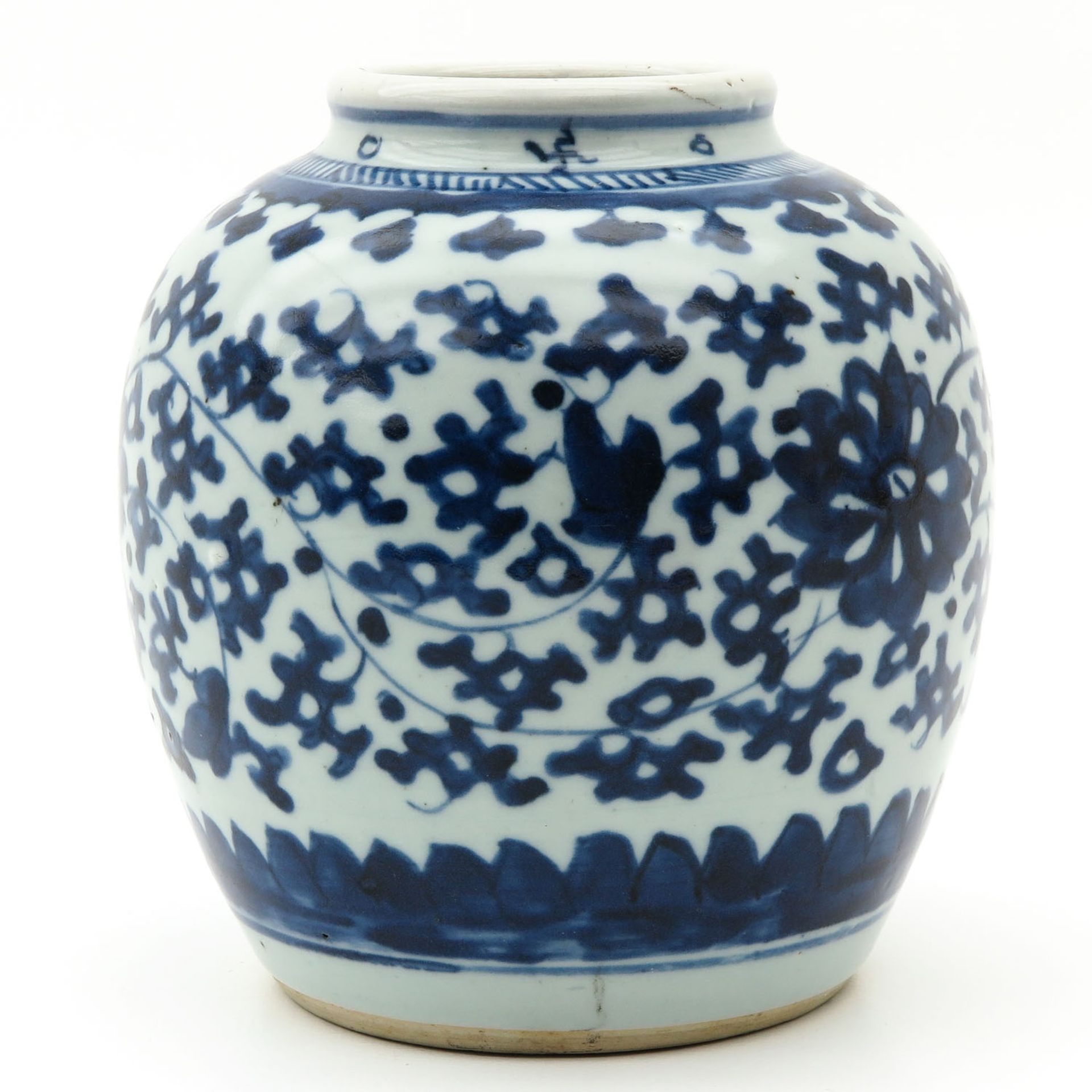 A Blue and White Jar - Image 3 of 9