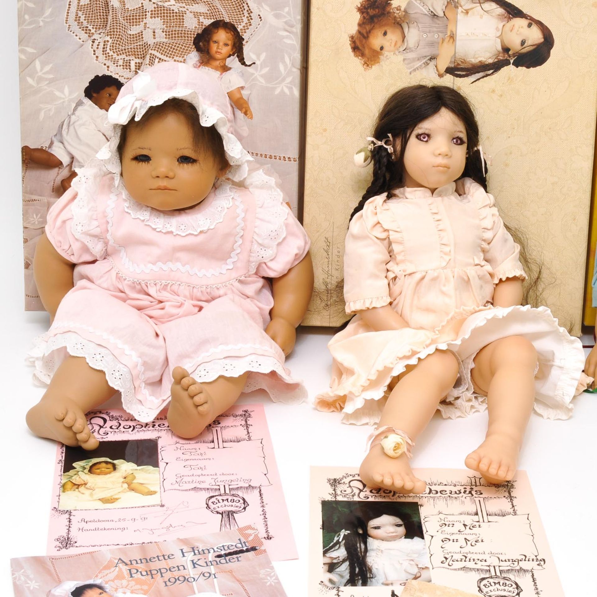 A Collection of 4 Annette Himstedt Dolls - Image 4 of 5