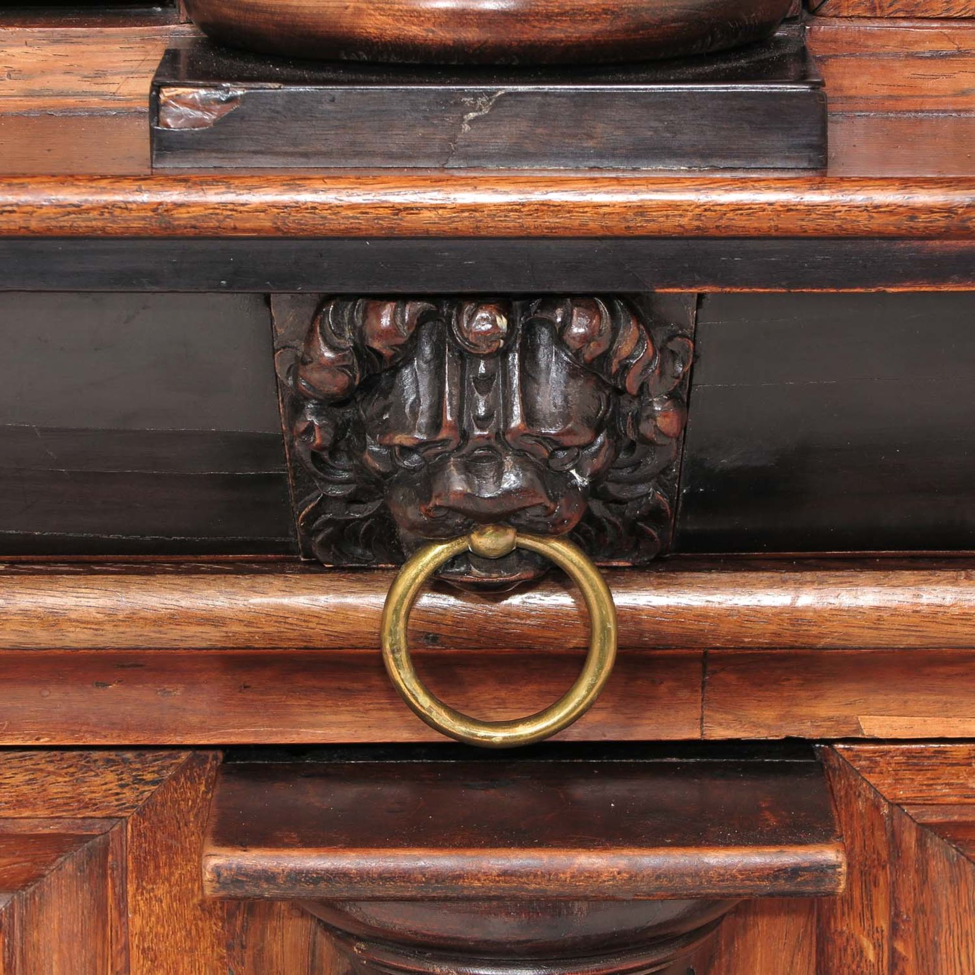 A Cushion Cabinet Circa 1700 - Image 7 of 10