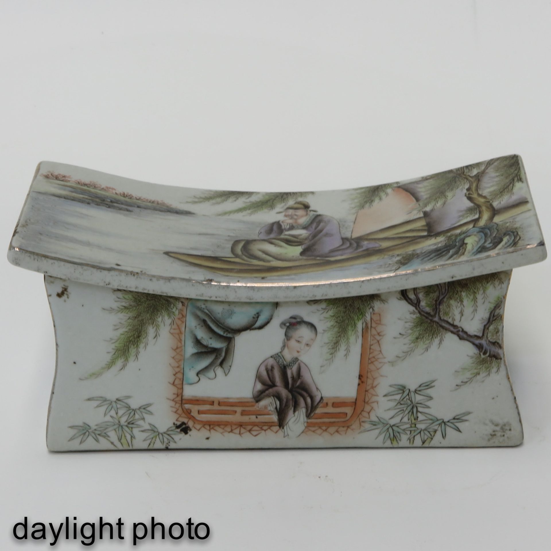 A Polychrome Decor Pillow - Image 7 of 10