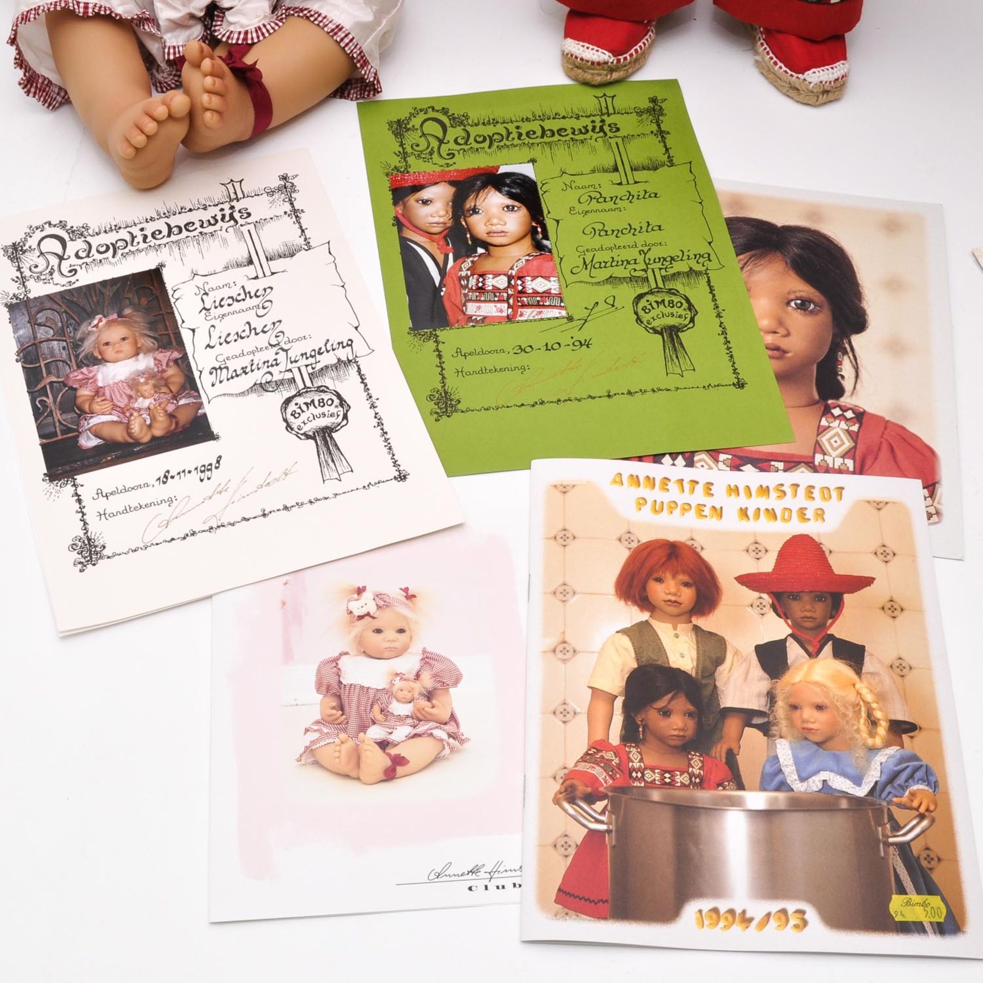 A Collection of 4 Annette Himstedt Dolls - Bild 5 aus 5
