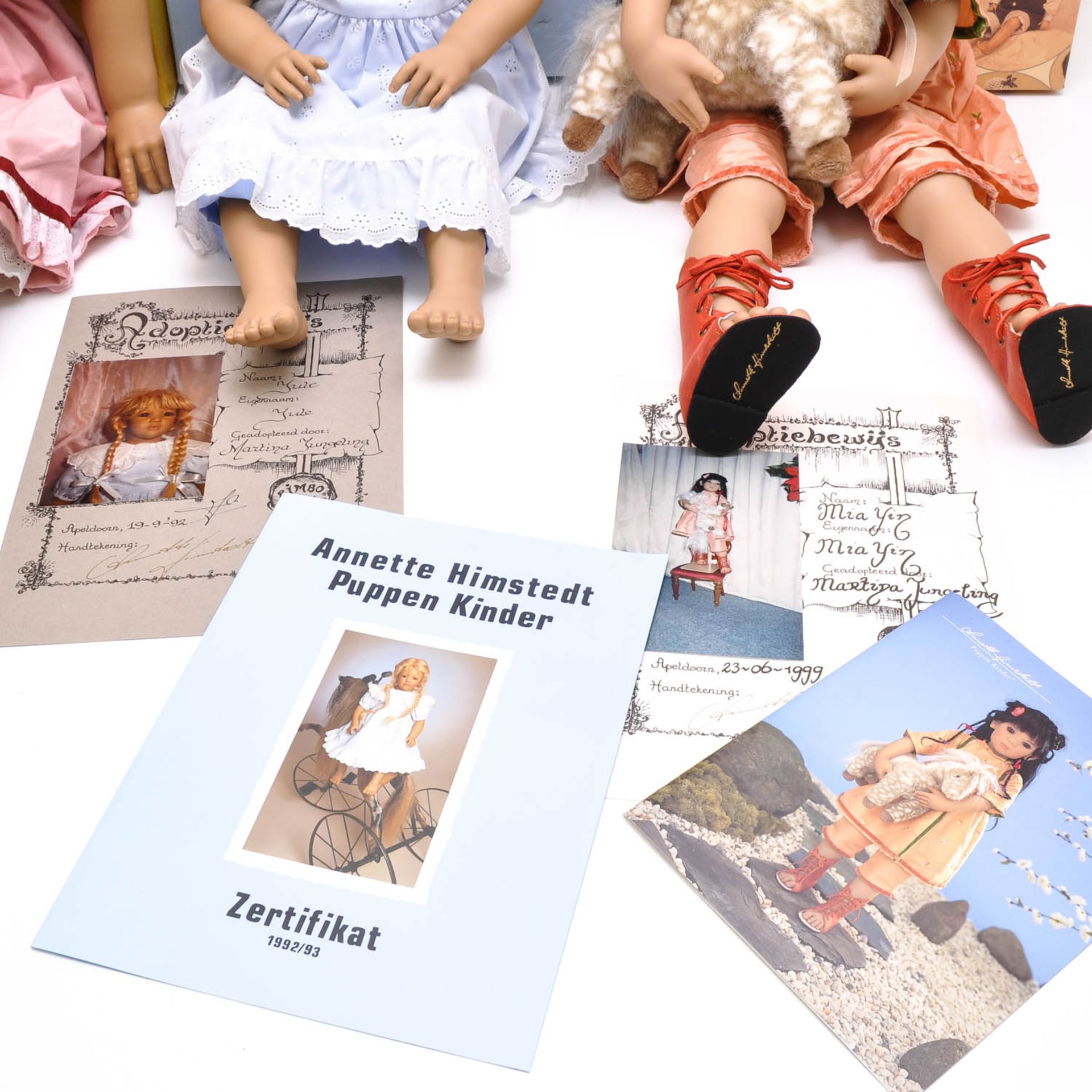 A Collection of 4 Annette Himstedt Dolls - Image 3 of 5