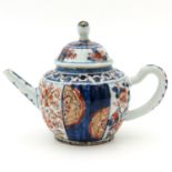 An Imari Decor Teapot