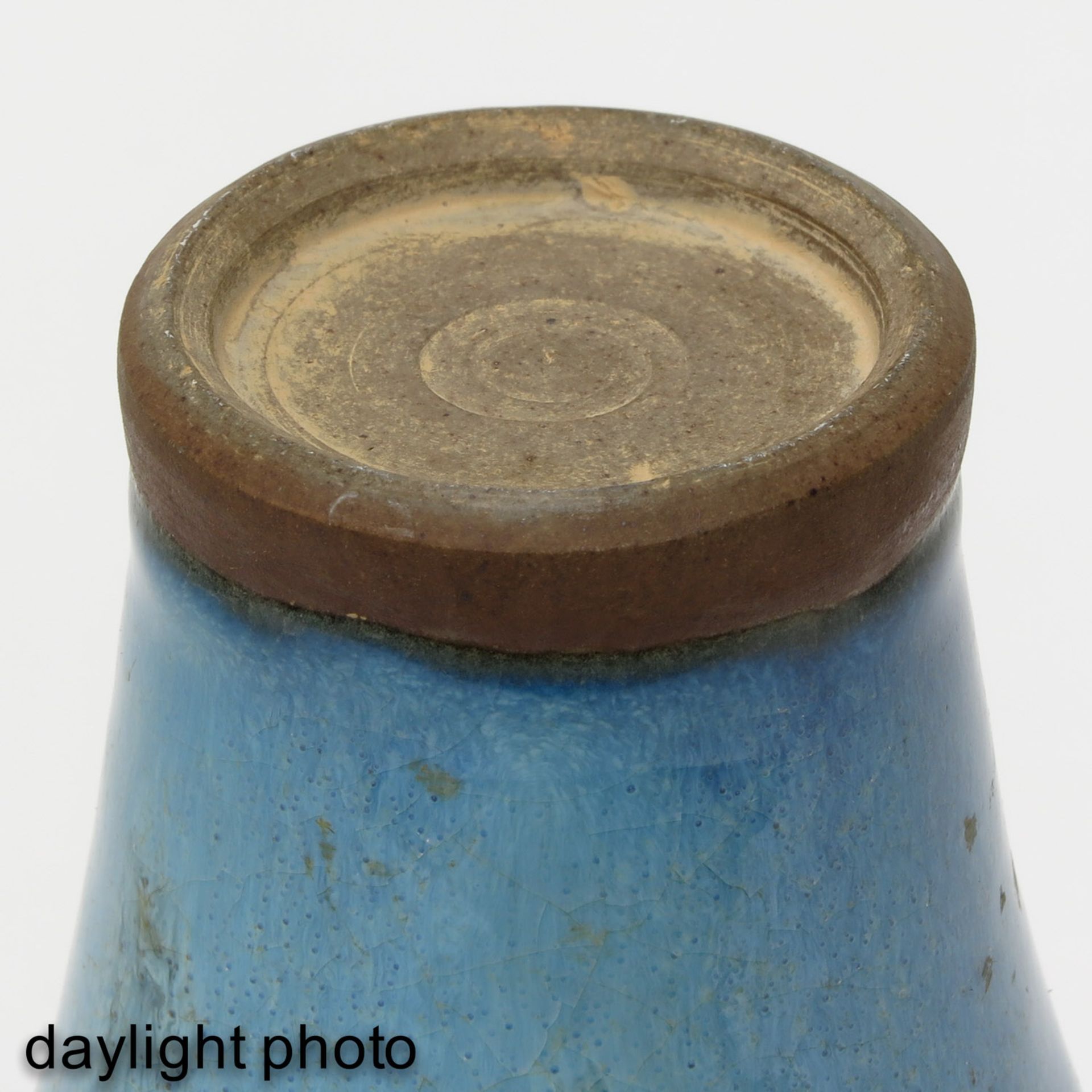 A Blue and Purple Splash Vase - Image 8 of 10