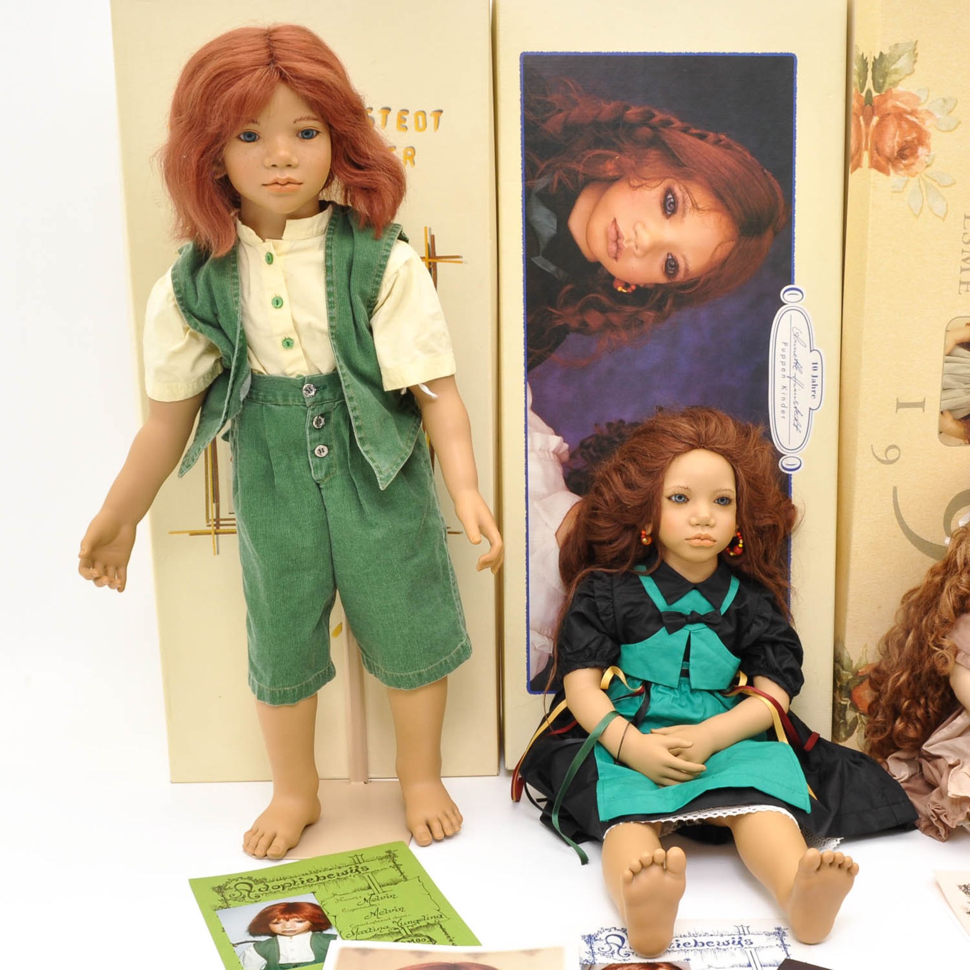 A Collection of 4 Annette Himstedt Dolls - Image 4 of 5