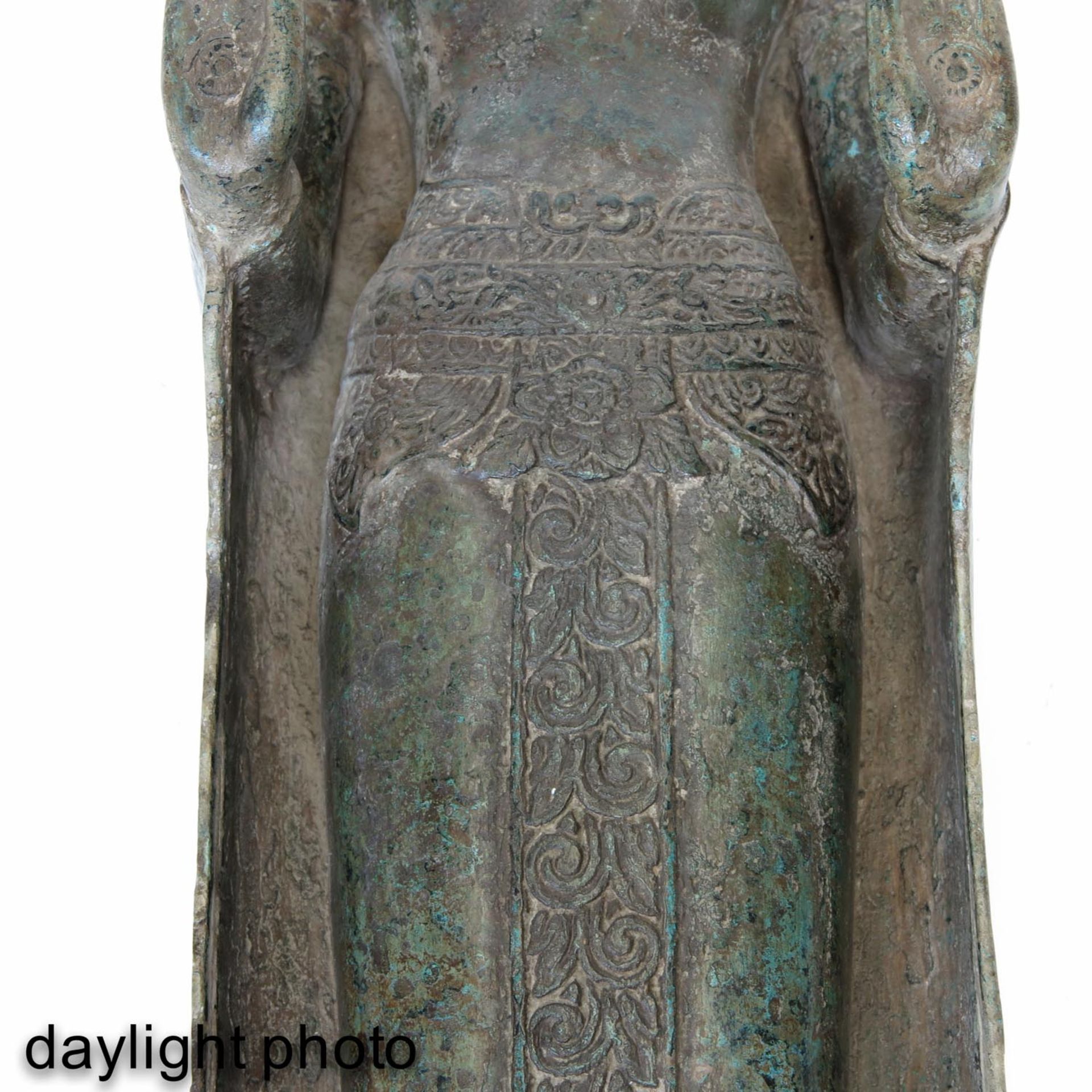 A Bronze Cambodian Buddha - Image 10 of 10