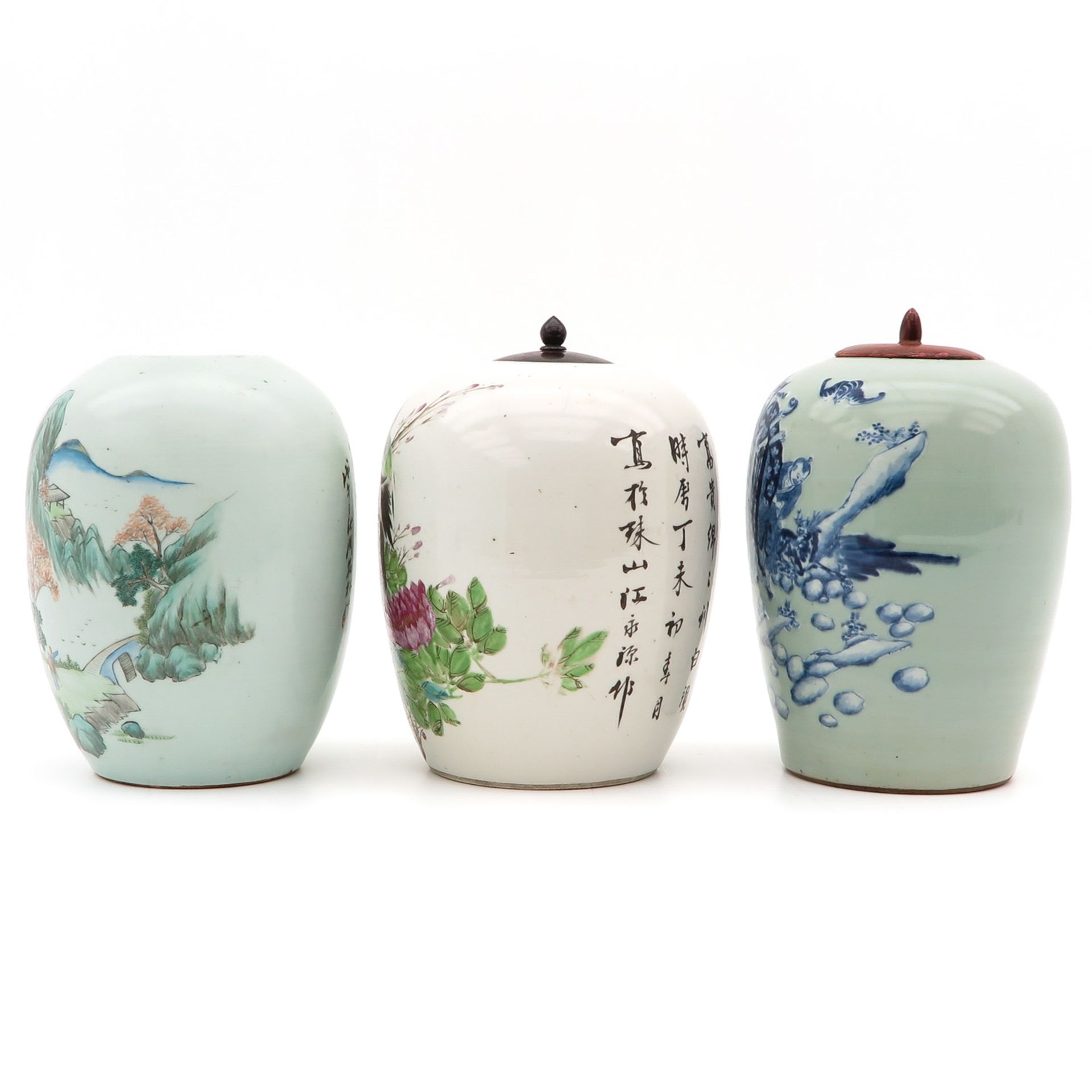A Collection of 3 Ginger Jars - Image 2 of 10