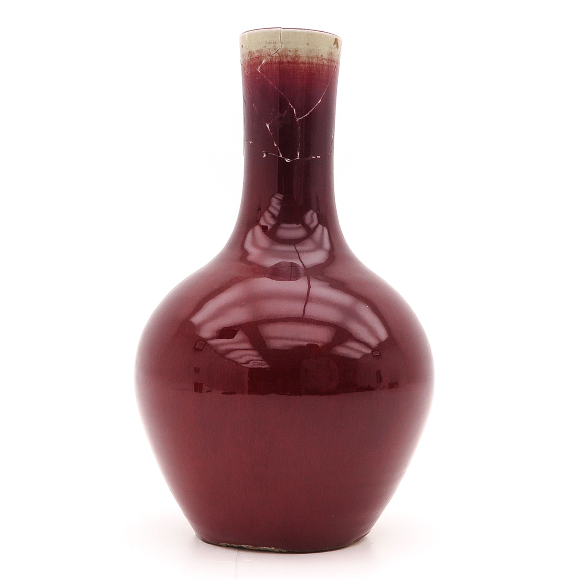 A Sang de Boeuf Vase - Image 4 of 9