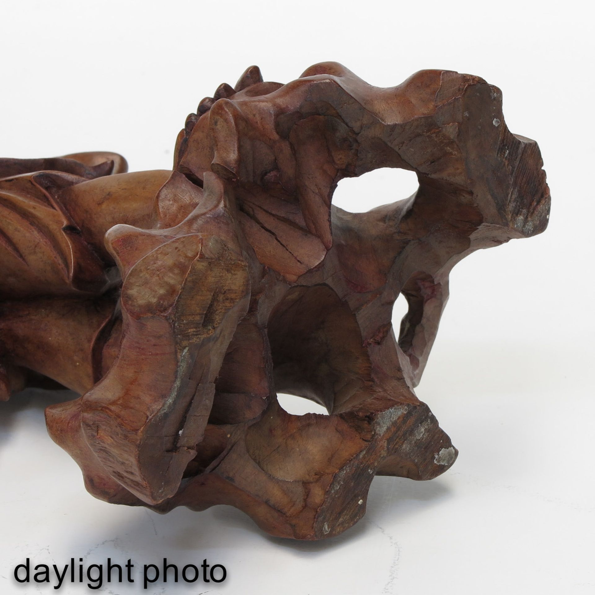 A Carved Wood Sculpture - Image 8 of 10