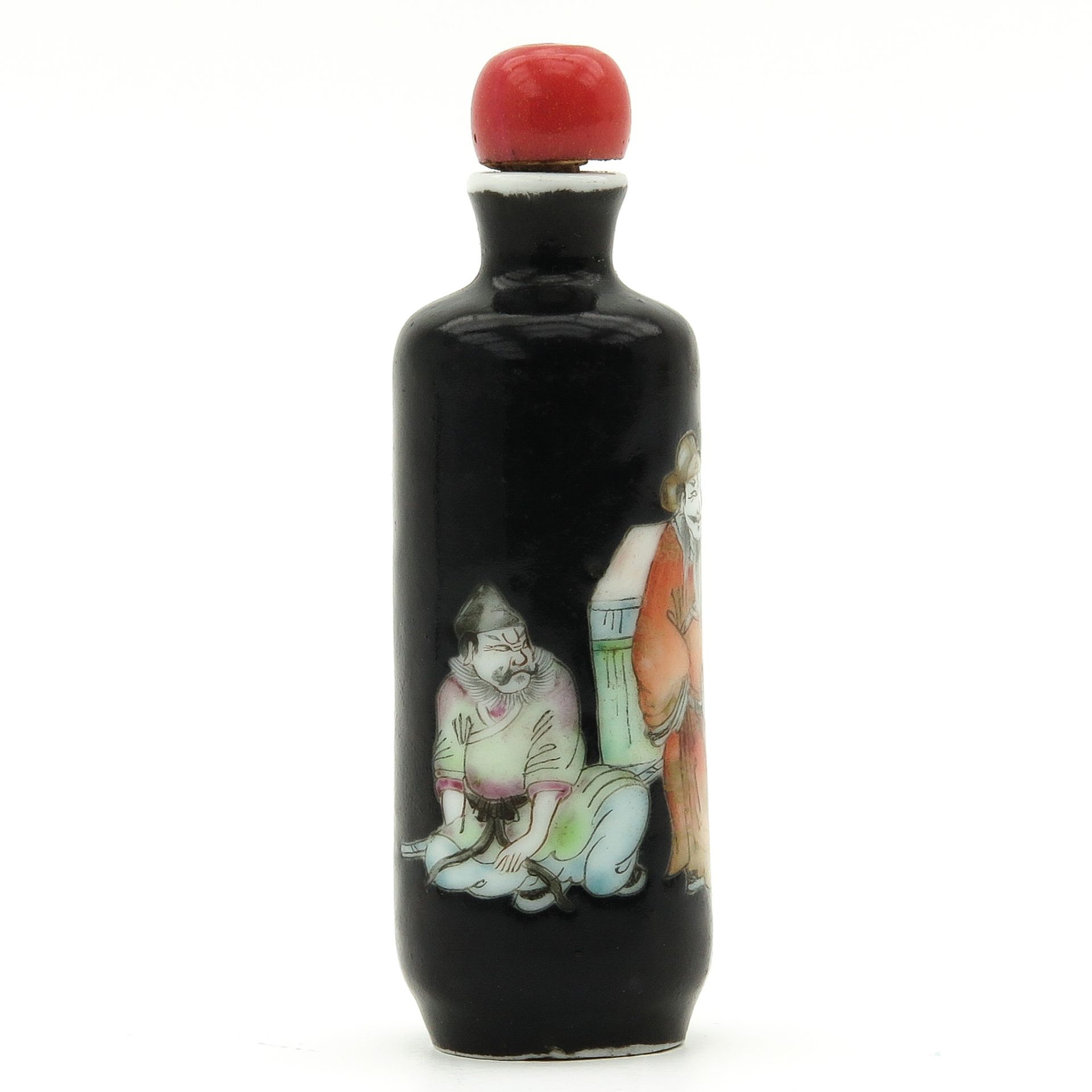 A Famille Noir Snuff Bottle - Image 4 of 9