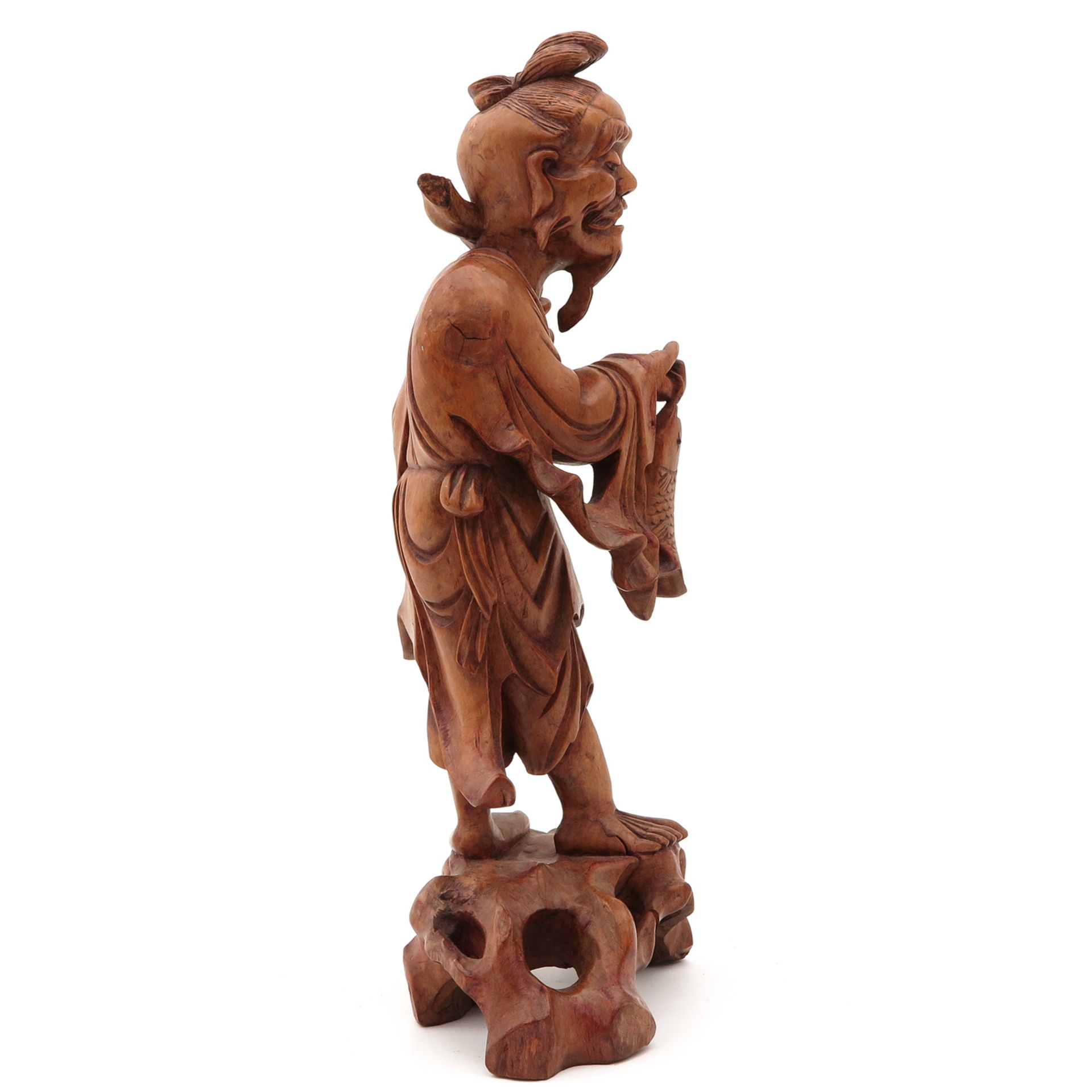 A Carved Wood Sculpture - Image 4 of 10