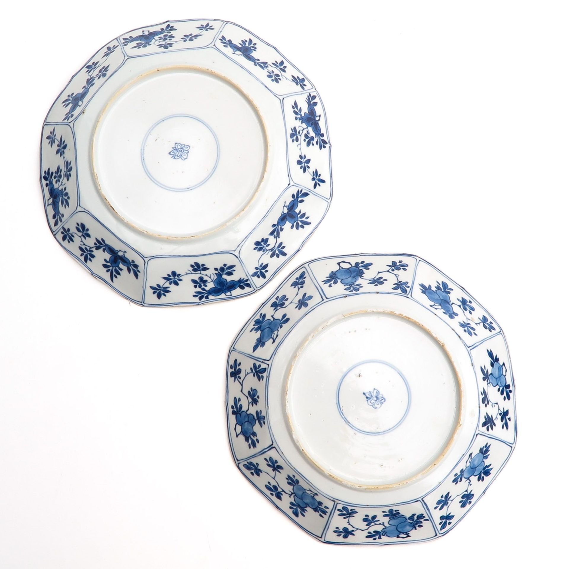 Two Blue and White Plates - Image 2 of 10