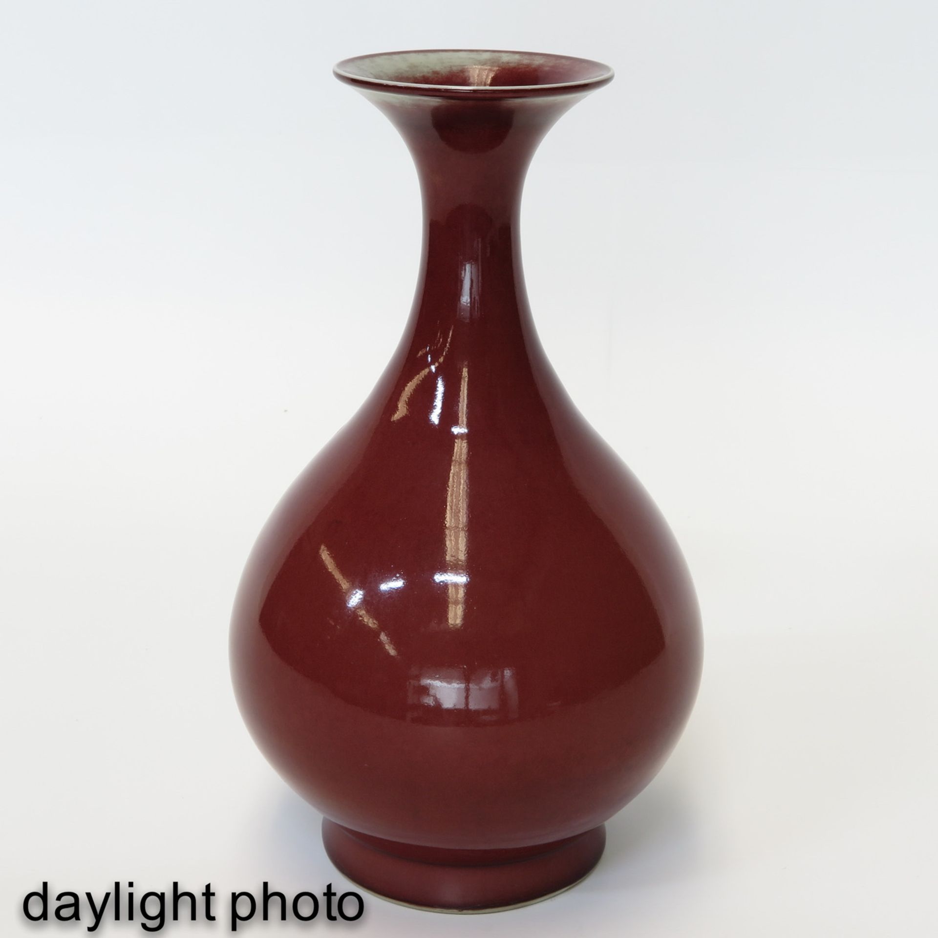 A Sang de Boeuf Vase - Image 7 of 10