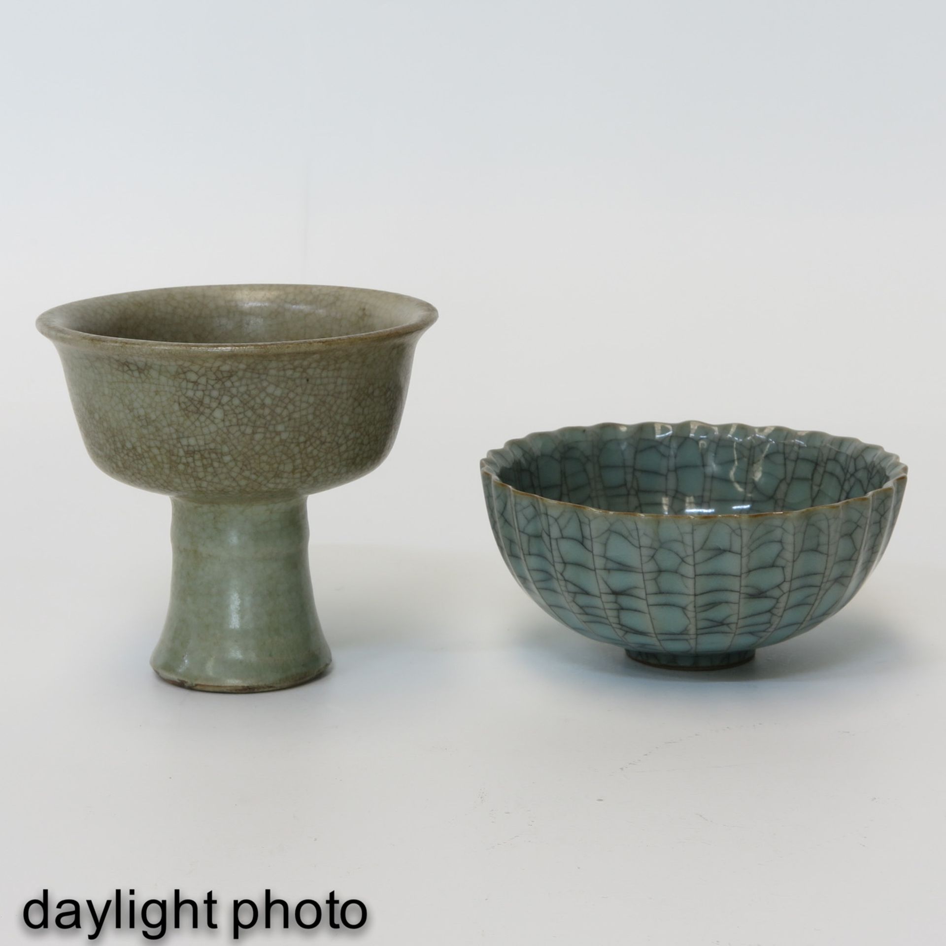 A Stem Cup and Bowl - Image 7 of 10