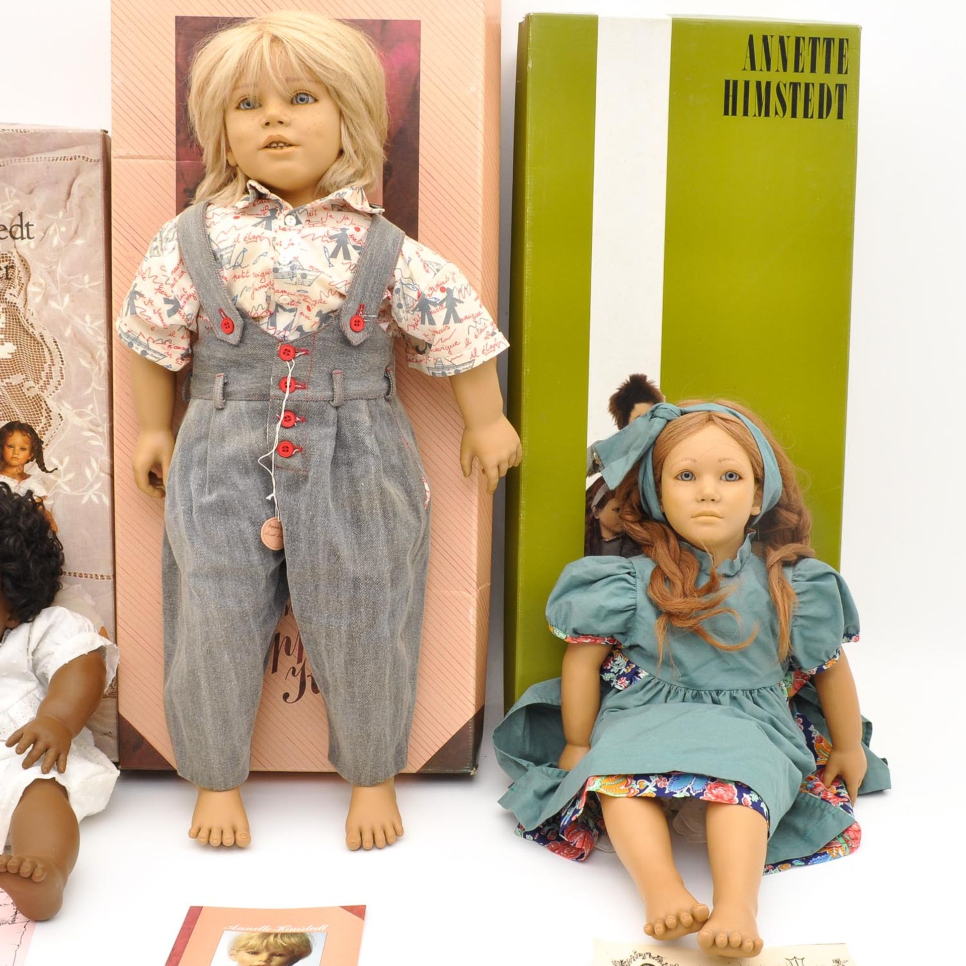 A Collection of 4 Annette Himstedt Dolls - Bild 2 aus 5