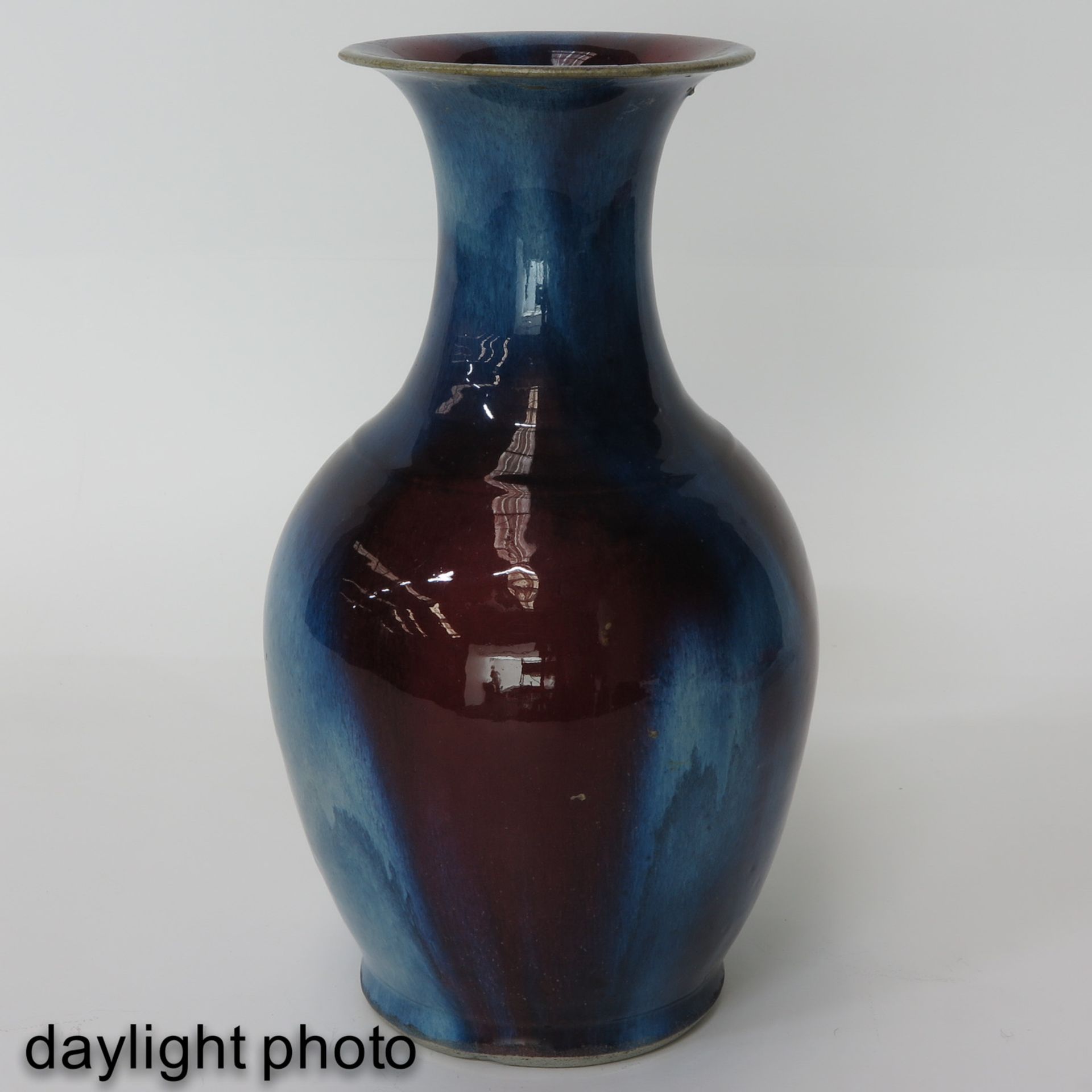 A Sang de Boeuf Vase - Image 7 of 9
