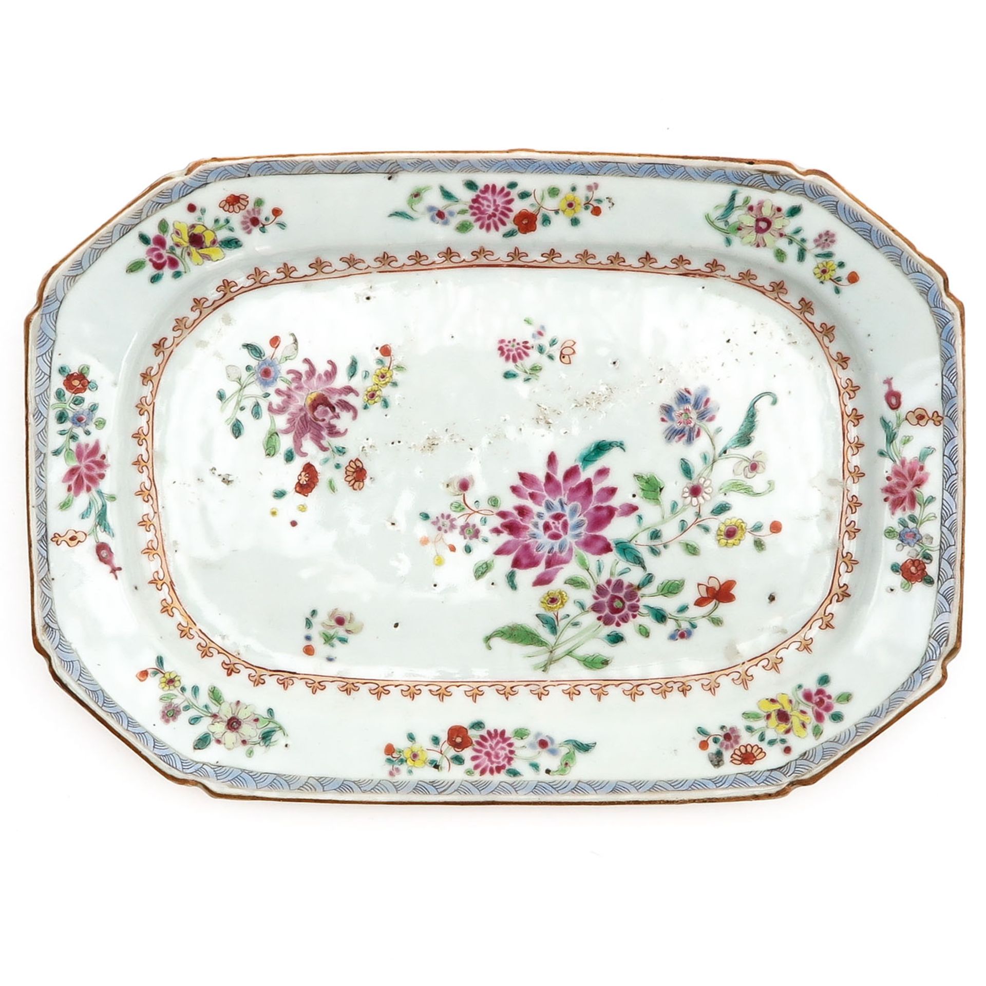 A Pair of Famille Rose Serving Trays - Bild 3 aus 9