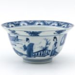 A Blue and White Bowl