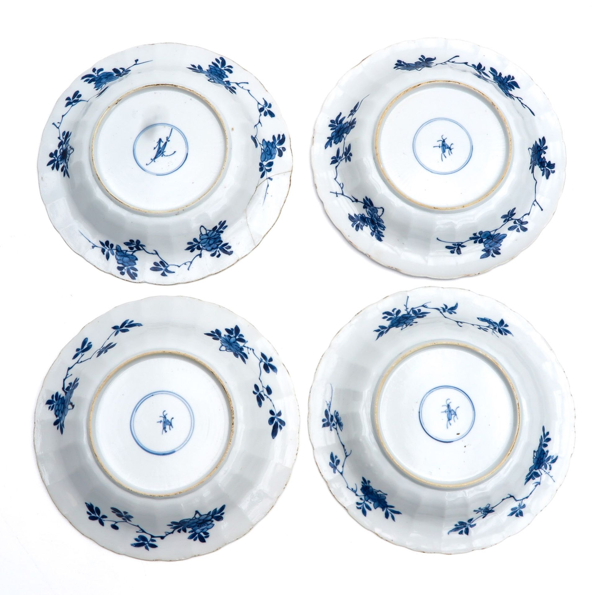 A Series of 4 Blue and White Plates - Image 2 of 9