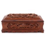 A Carved Wood Box