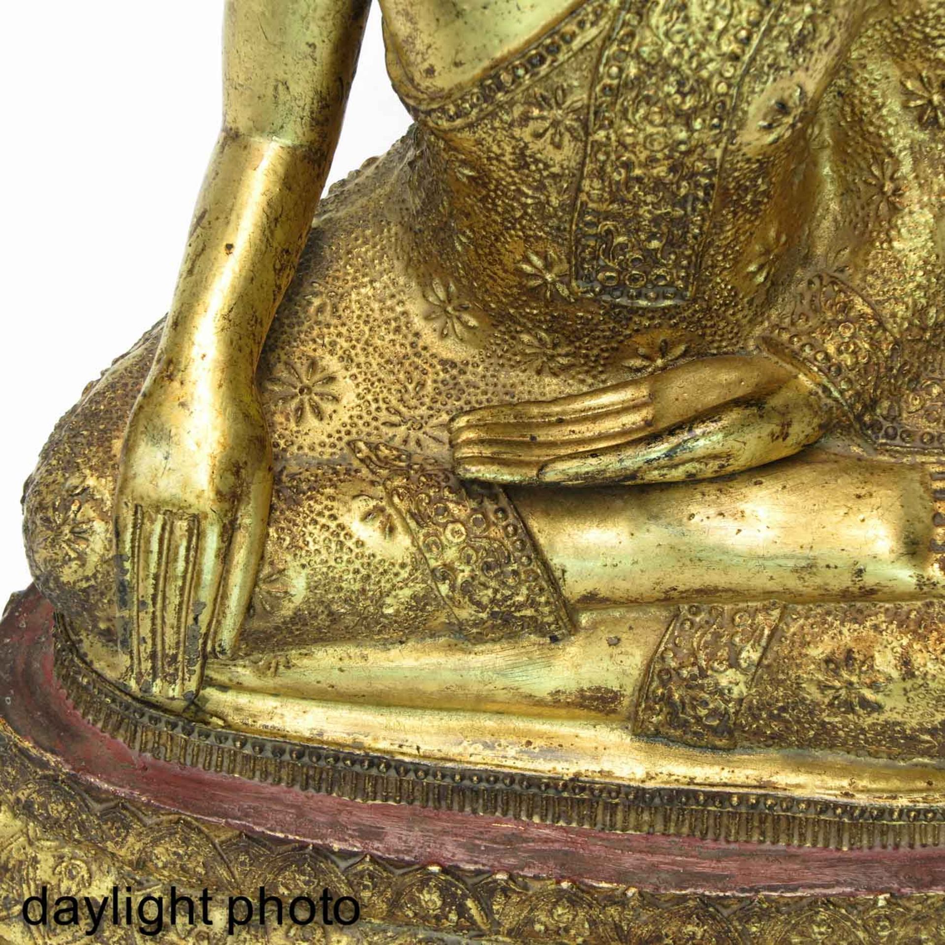 A Gilt Bronze Buddha - Image 10 of 10