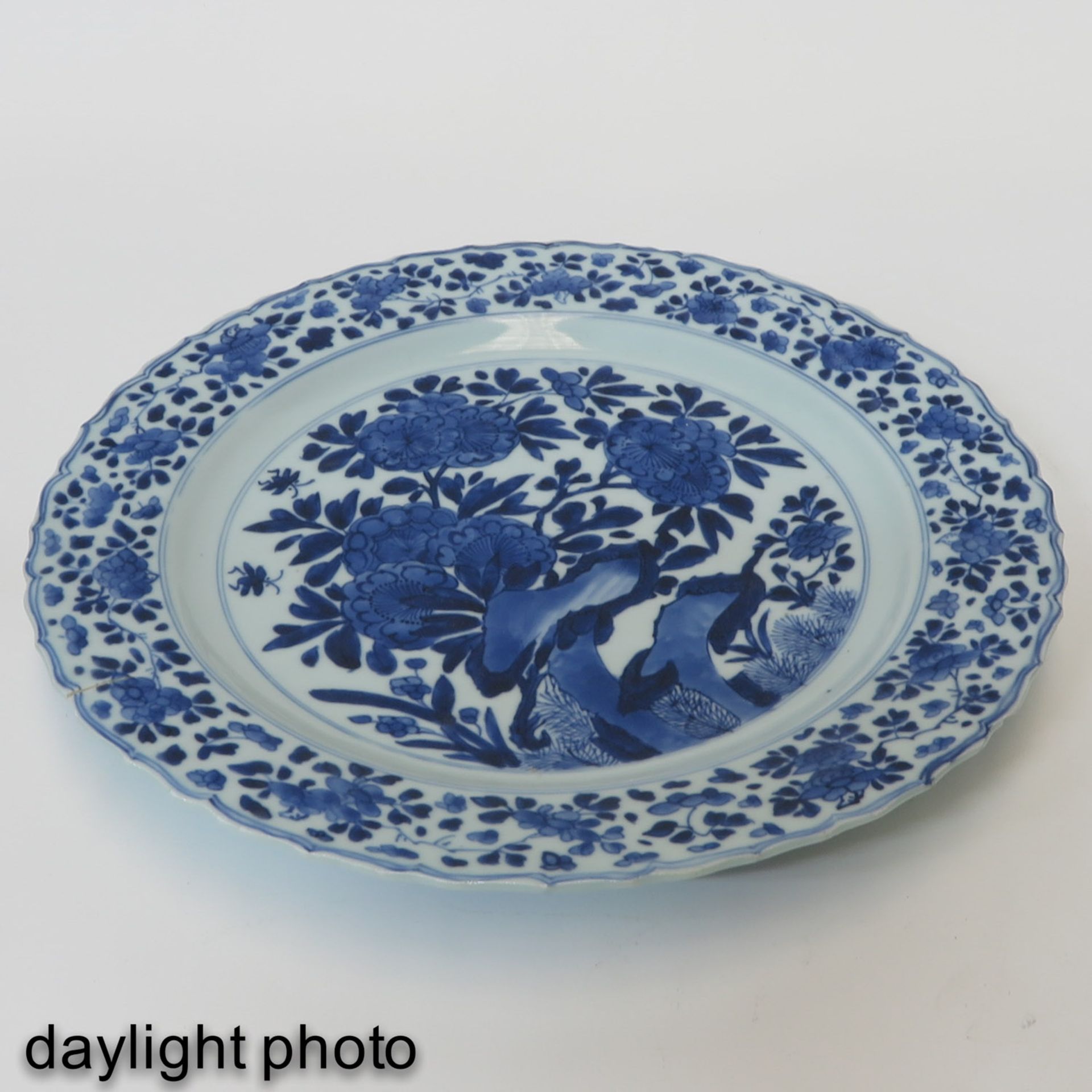 A Blue and White Charger - Image 5 of 9