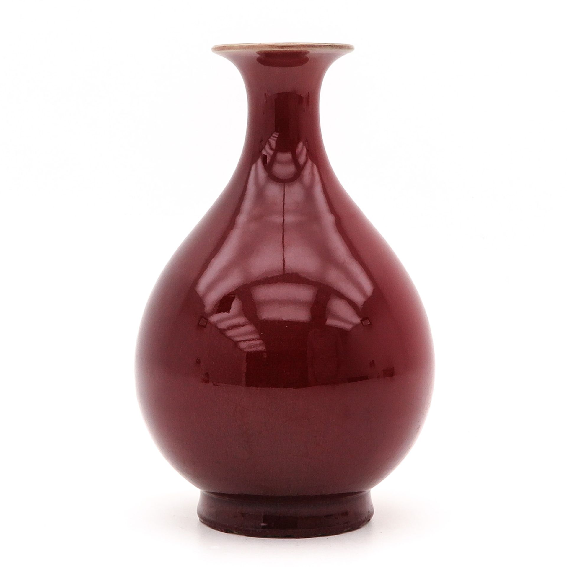 A Sang de Boeuf Vase - Image 3 of 9