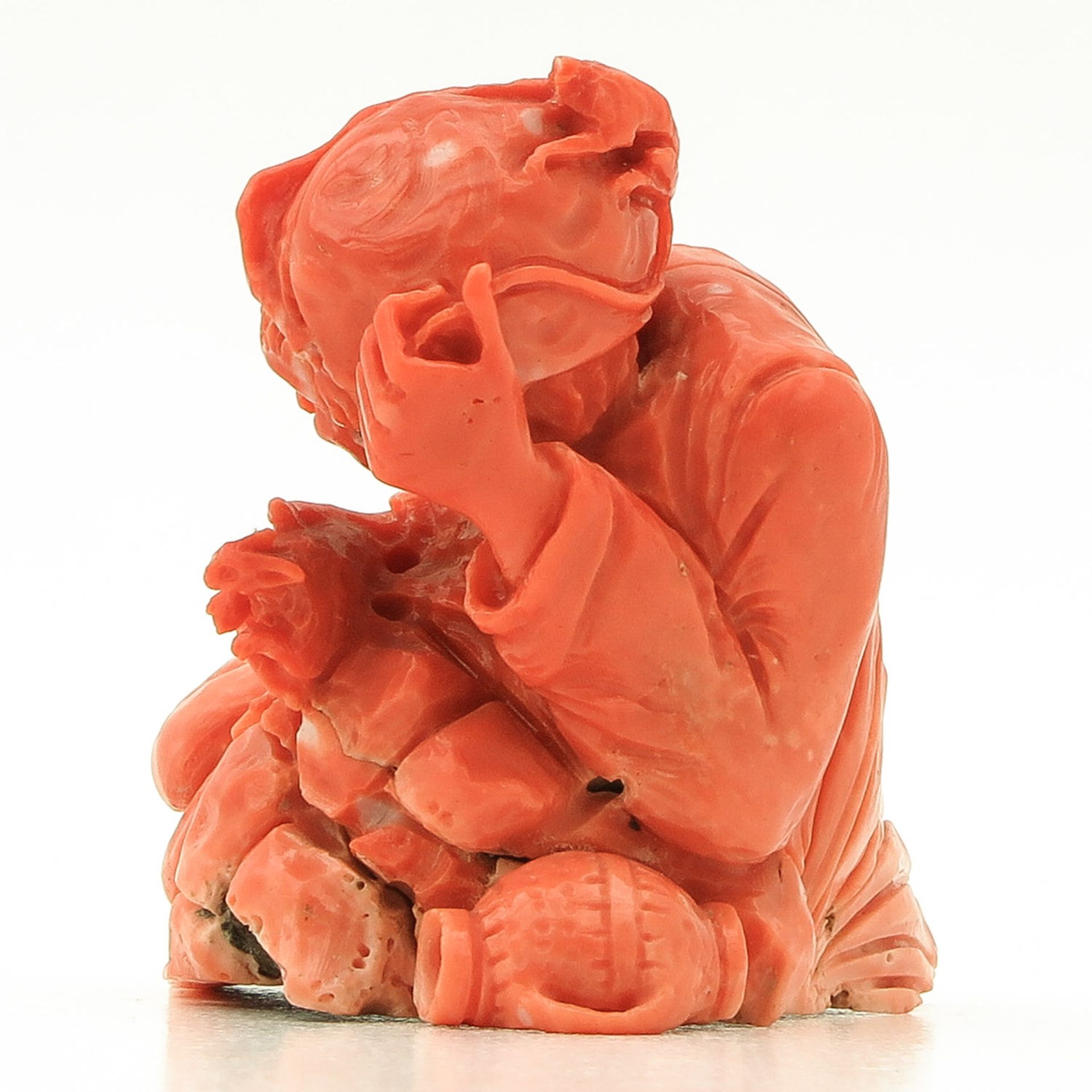 A Carved Coral Sculpture - Image 2 of 9