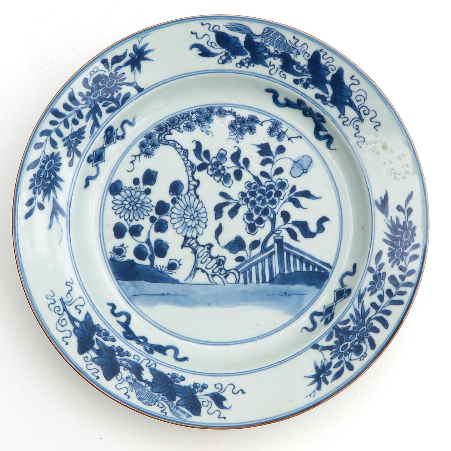 2 Blue and White Plates - Image 3 of 10