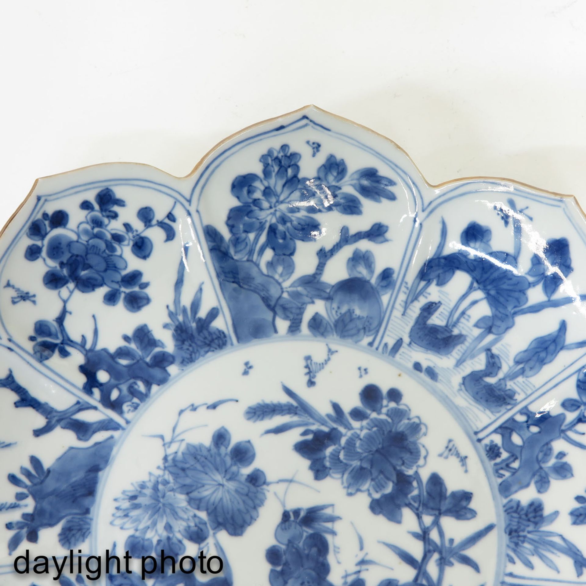 A Blue and White Dish - Image 9 of 9