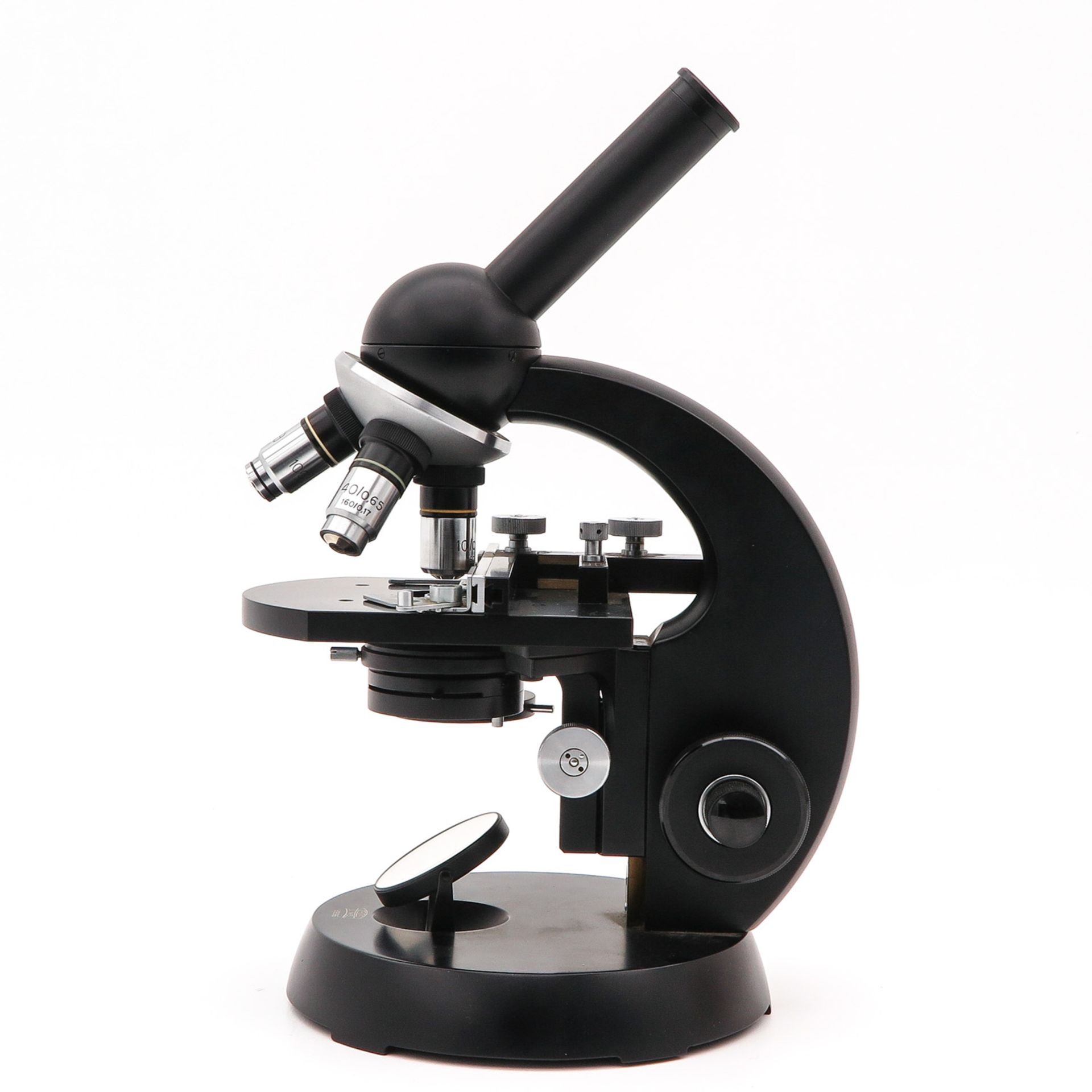 A Microscope with Wood Case - Image 2 of 10