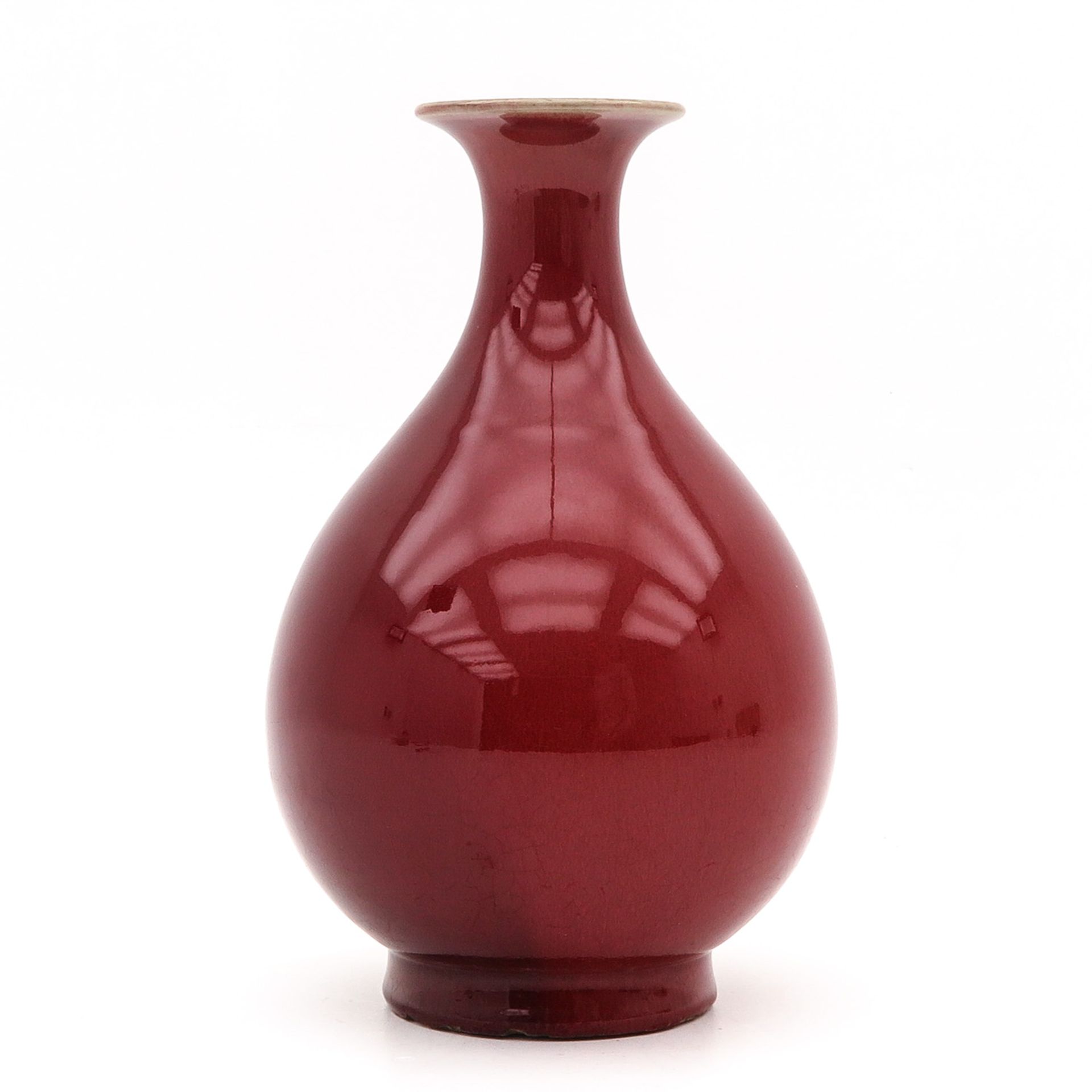 A Sang de Boeuf Vase - Image 4 of 9