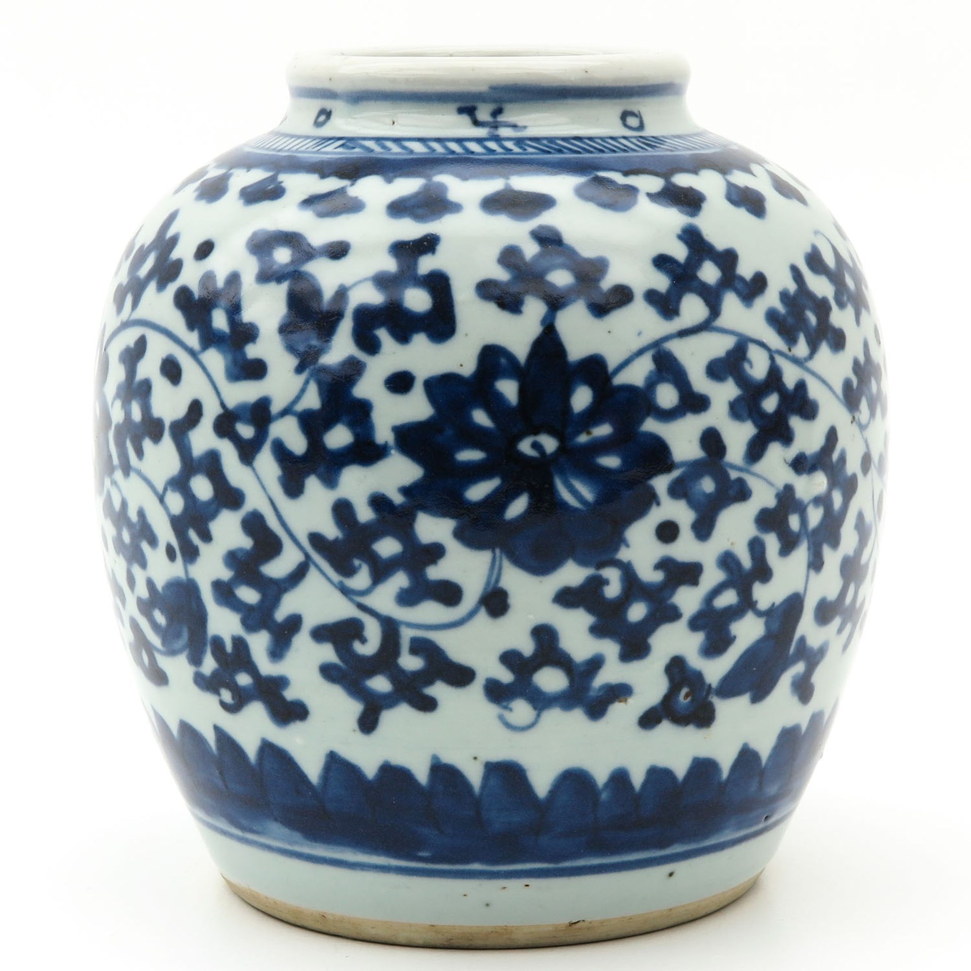 A Blue and White Jar - Image 2 of 9