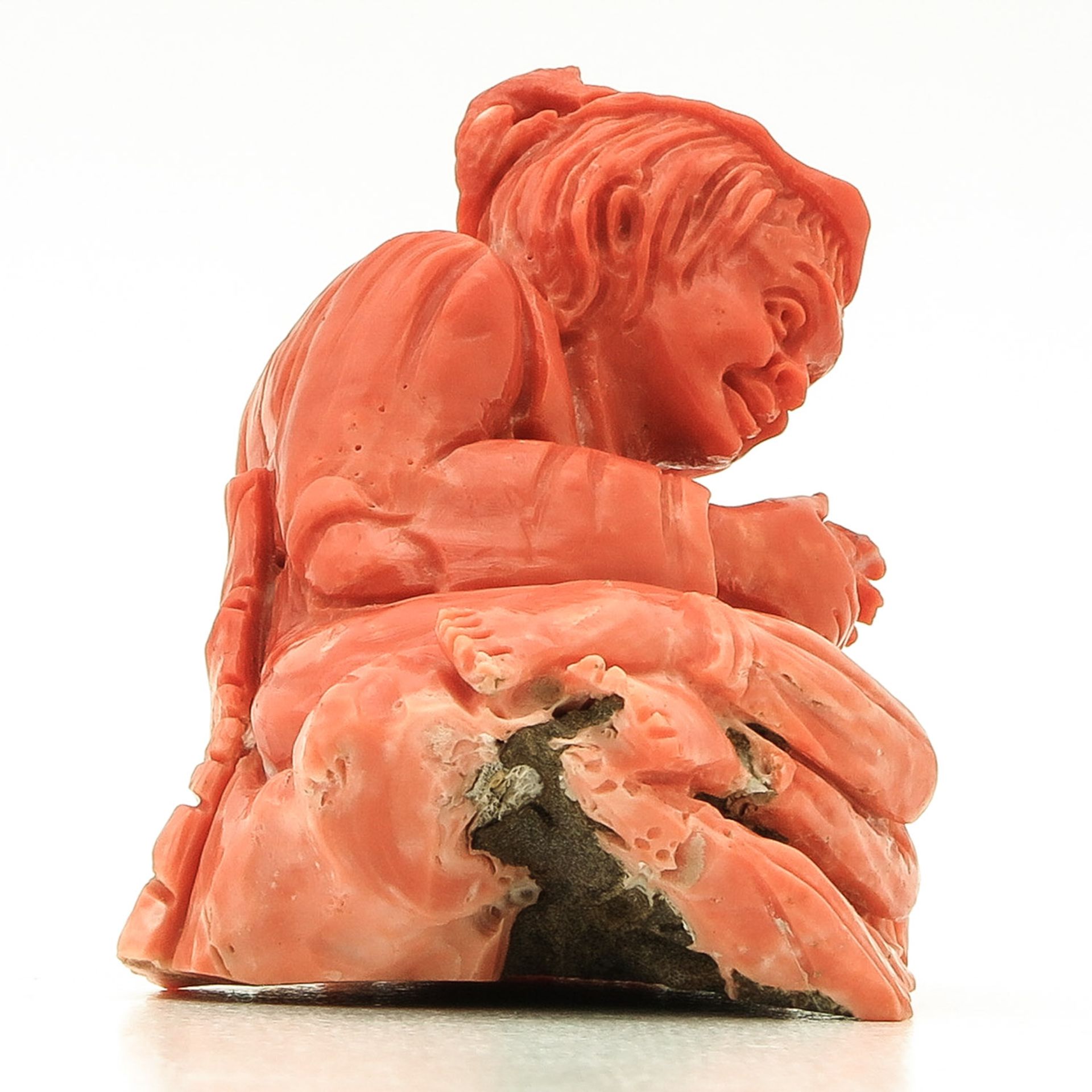 A Carved Coral Sculpture - Image 4 of 9