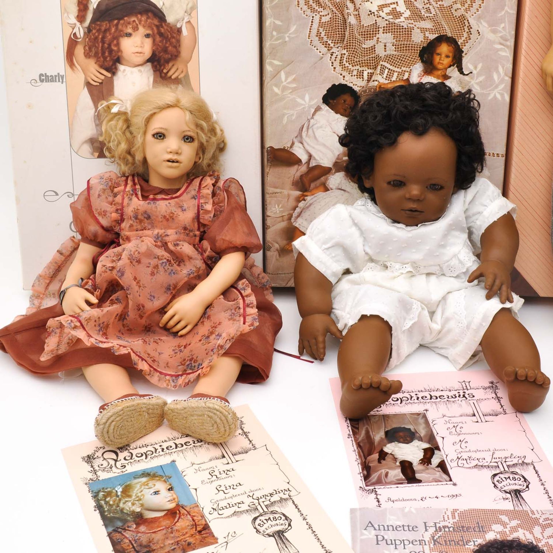 A Collection of 4 Annette Himstedt Dolls - Image 4 of 5