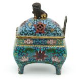 A Cloisonne Censer with Cover