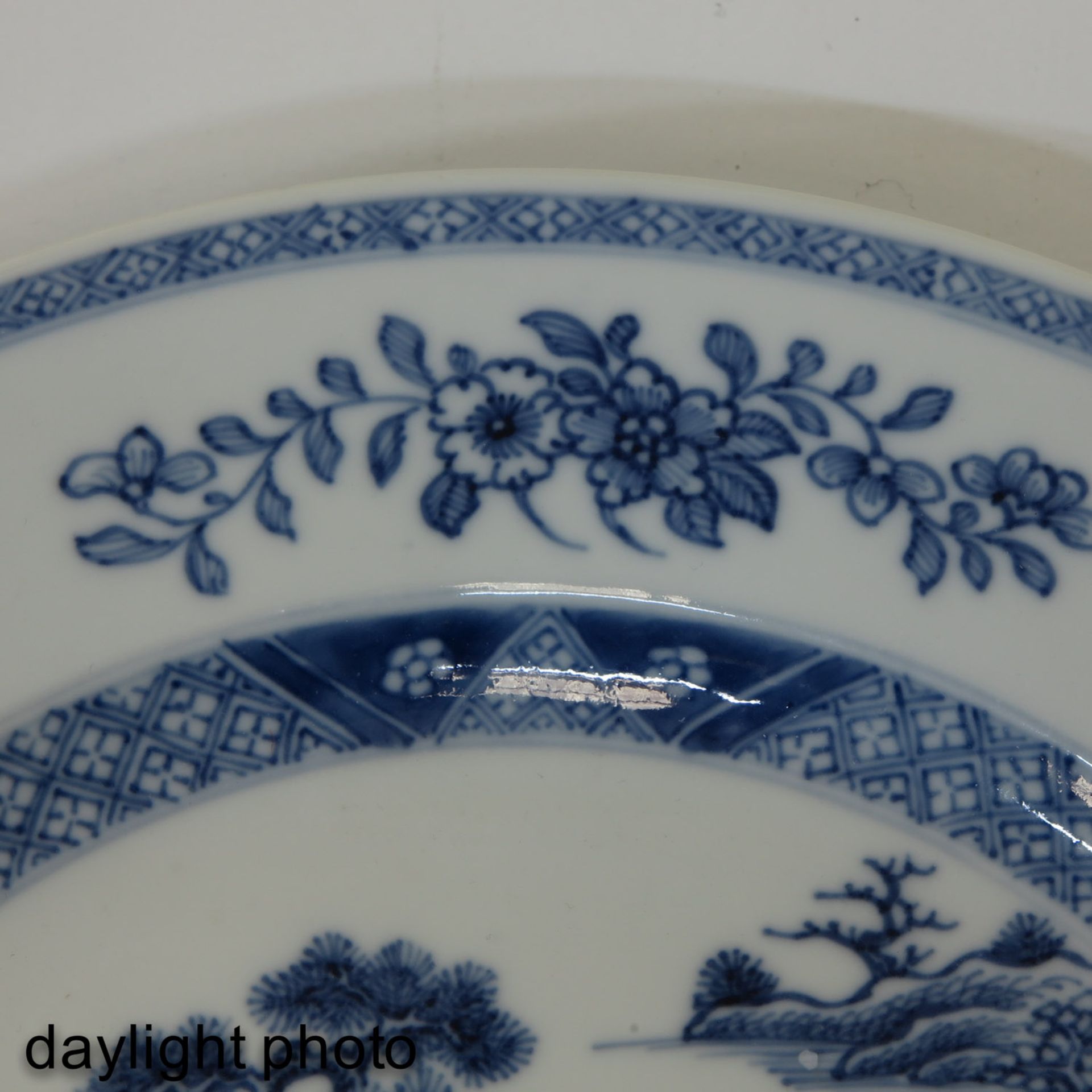 A Blue and White Plate - Image 8 of 8