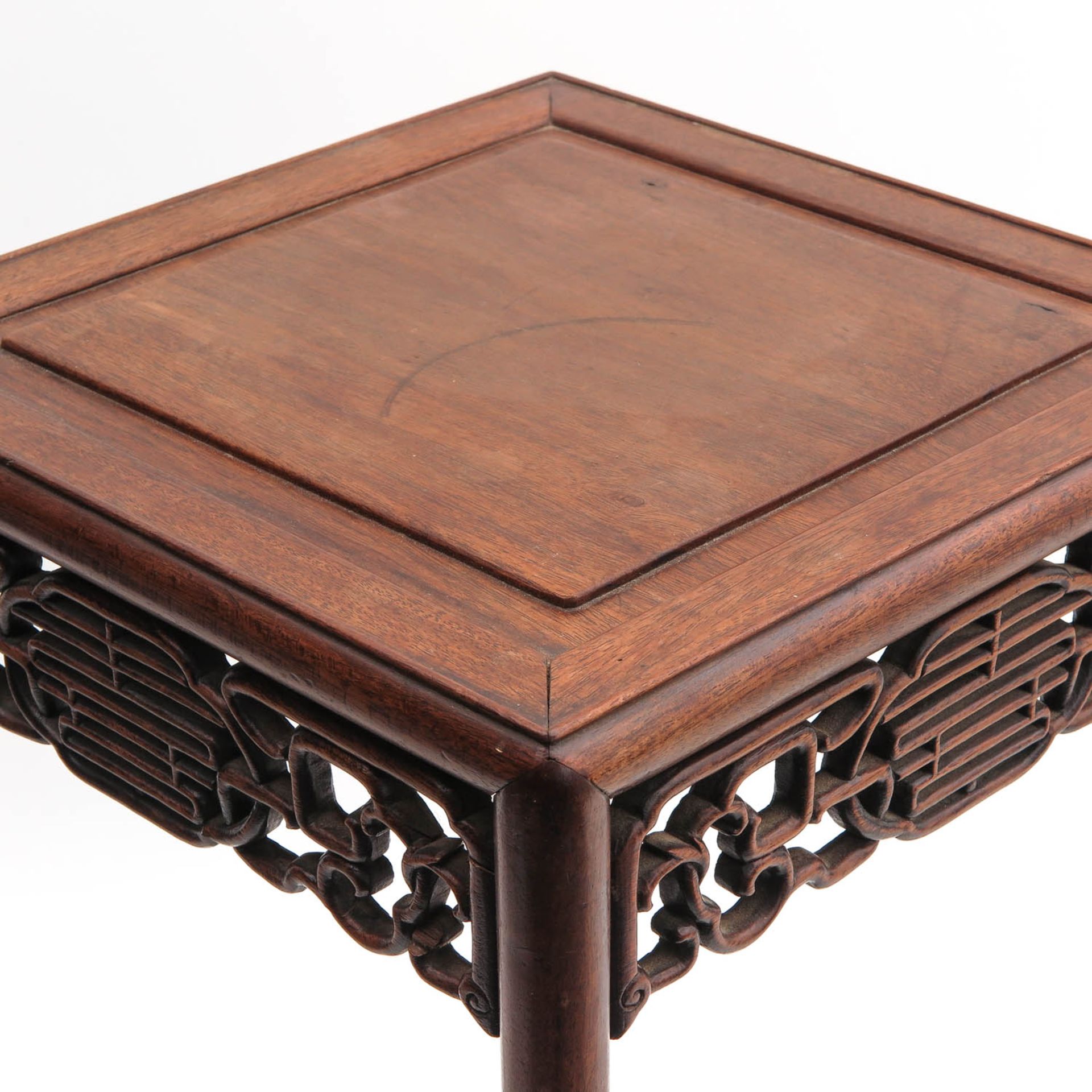 A Carved Wood Side Table - Image 5 of 8