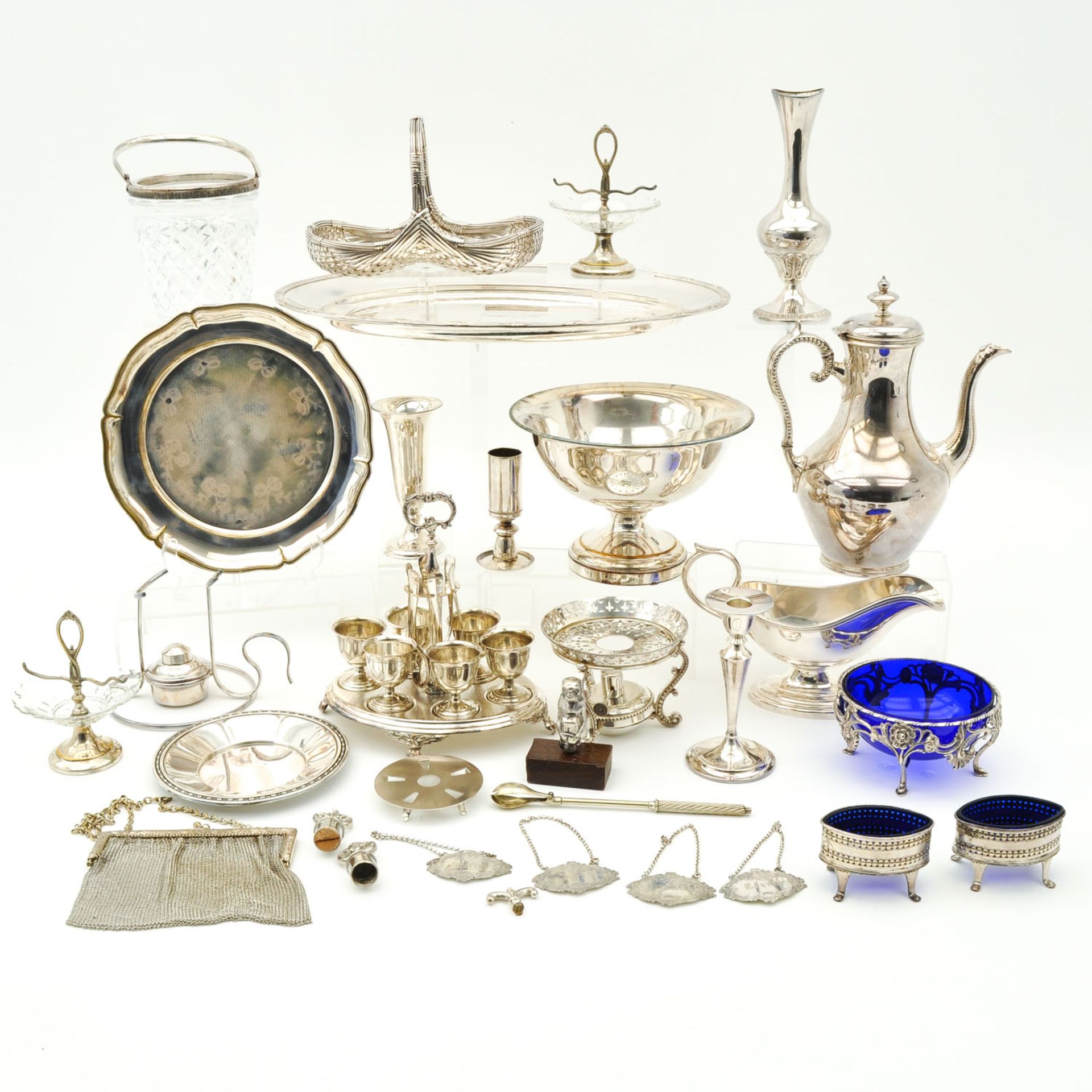 A Lot of Silver Plated Items - Bild 3 aus 7