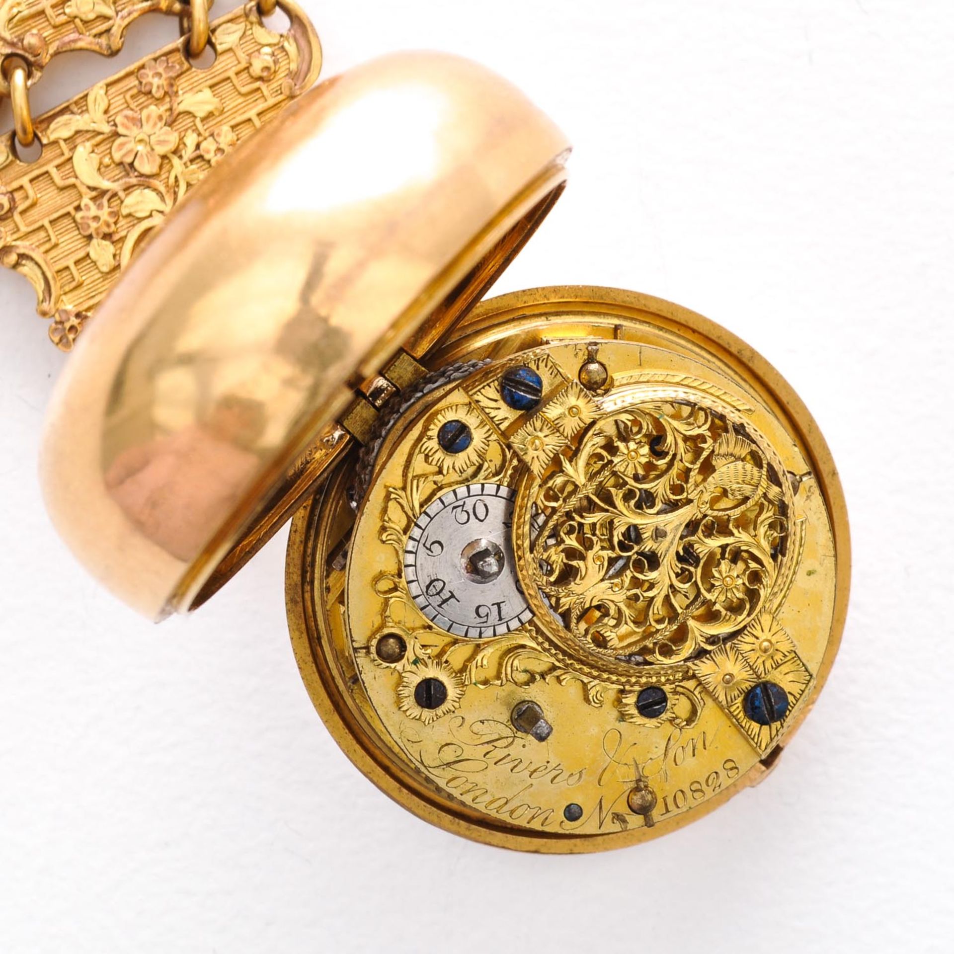 A Late 18th Century 18KG Pocket Watch - Image 4 of 5