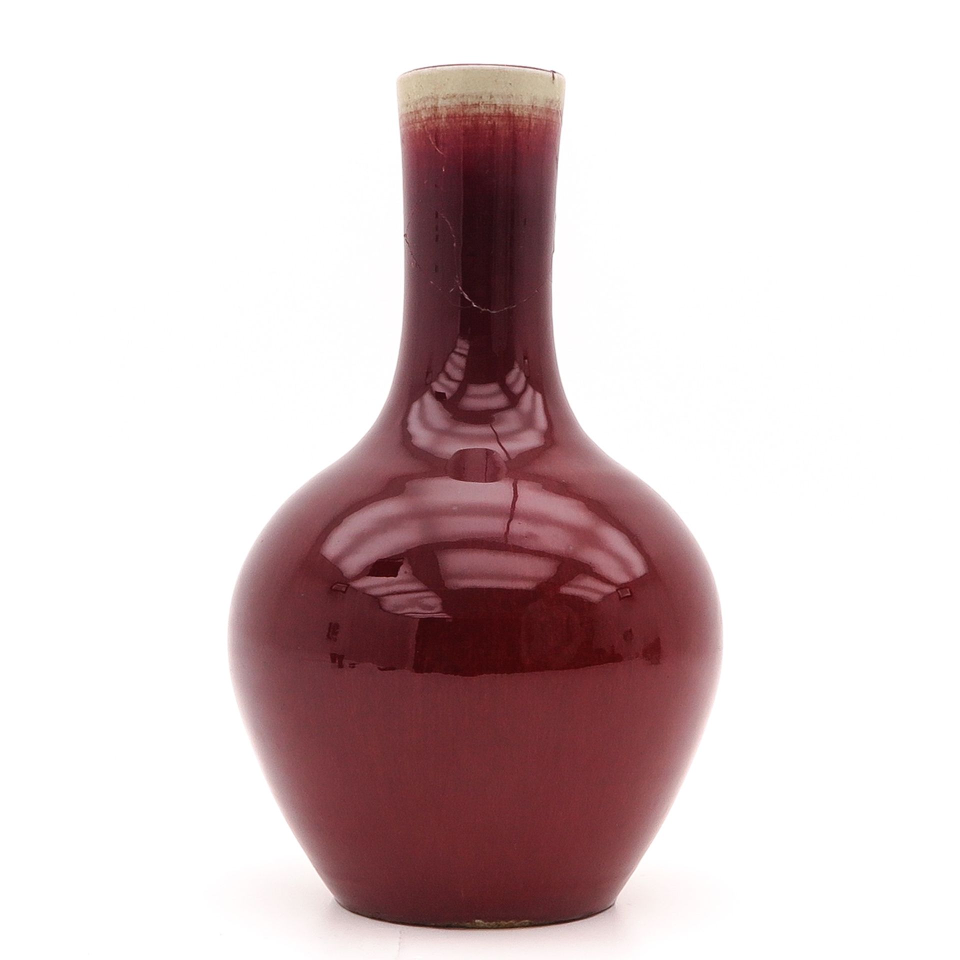 A Sang de Boeuf Vase - Image 2 of 9