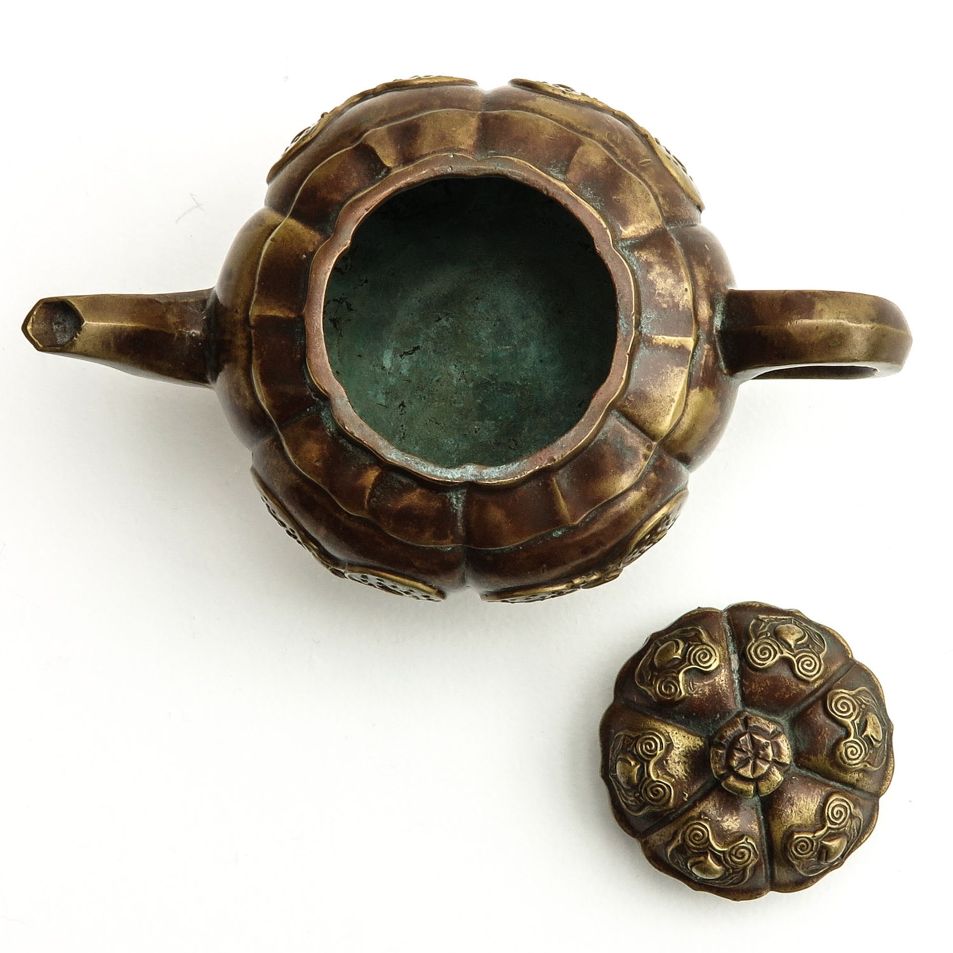 A Bronze Teapot - Image 5 of 10
